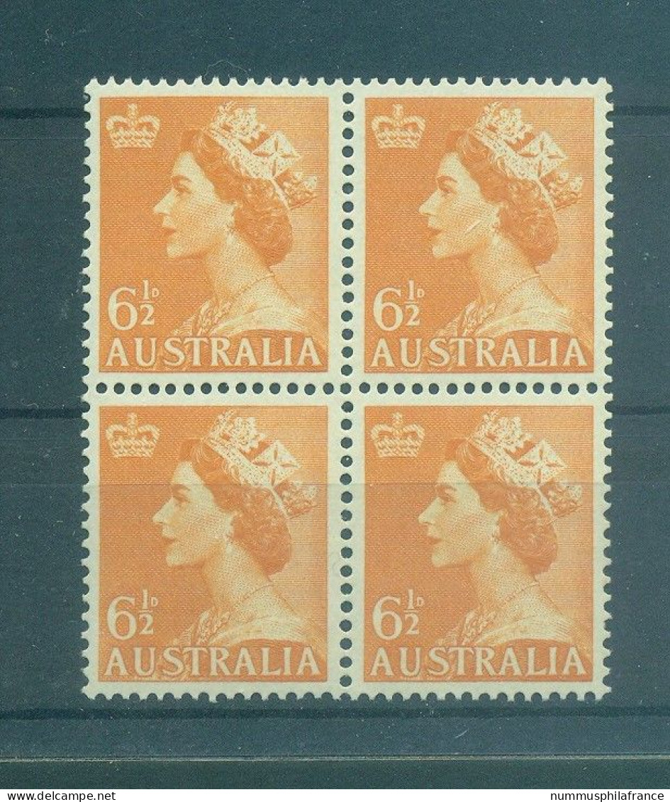 Australie 1956-57 - Y & T N. 228 - Série Courante (Michel N. 265) - Neufs