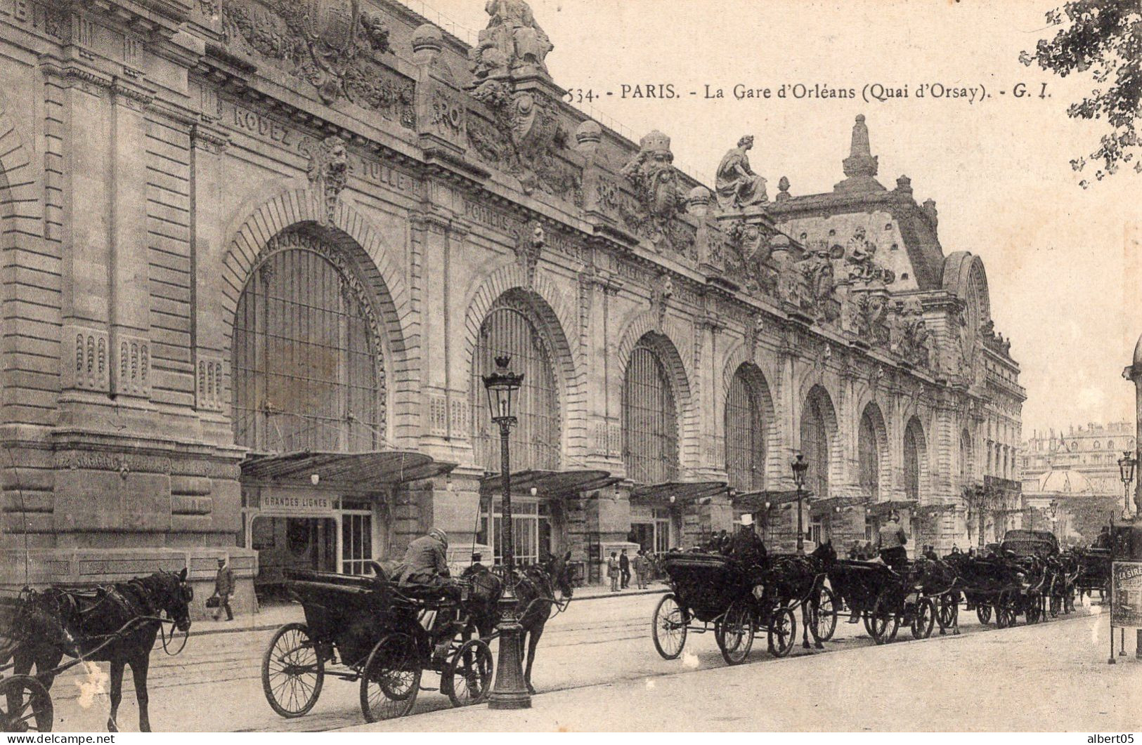 Bande De Trois Et Paire 2c Blanc Sur Carte Postale Obllitrés Paris Rue De La Glacière - 1900-29 Blanc