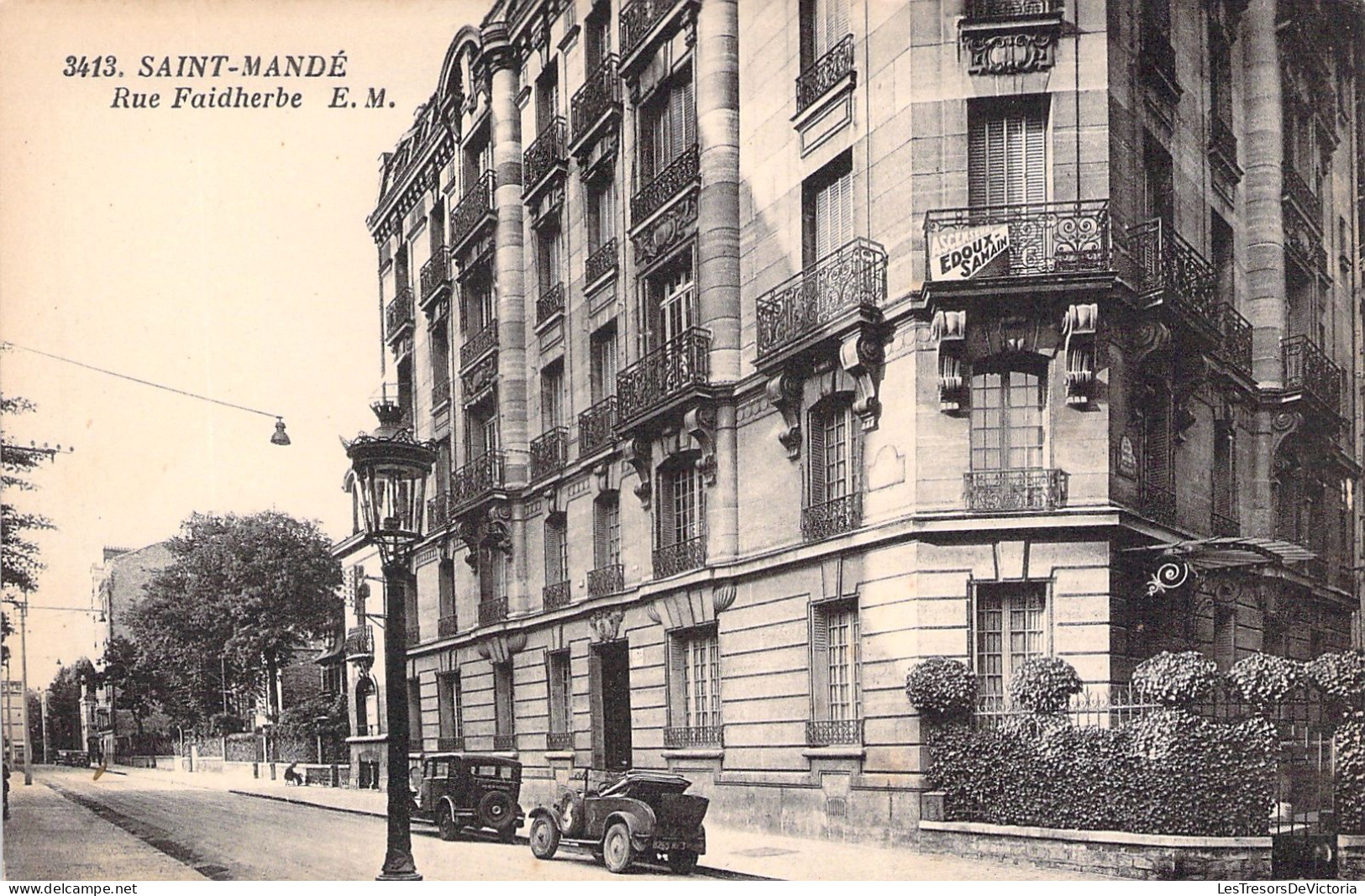 FRANCE - Saint Mandé - Rue Faidherbe - Voiture Ancienne - Carte Postale Ancienne - Saint Mande