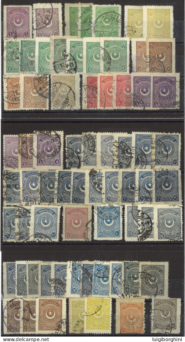 TURCHIA 1923/1924 - Selezione Usati - Used Stamps