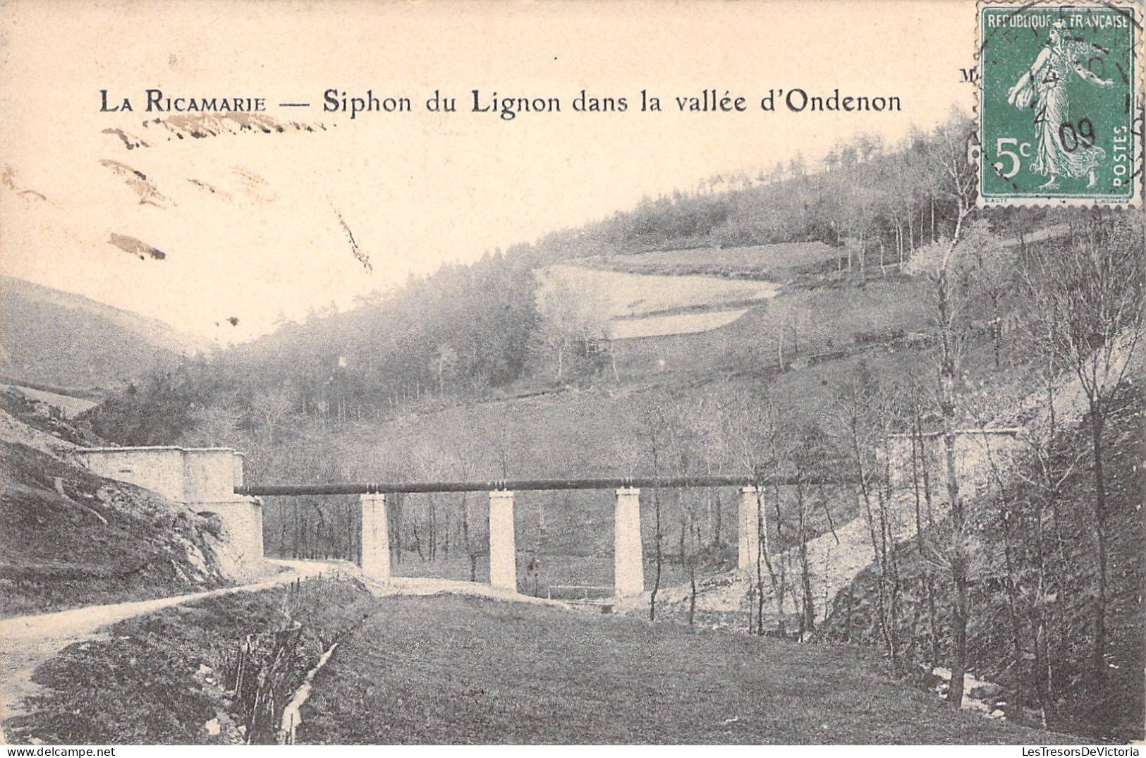 FRANCE - La Ricamarie - Siphon Du Lignon Dans La Vallée D'ondenon - Carte Postale Ancienne - Autres & Non Classés