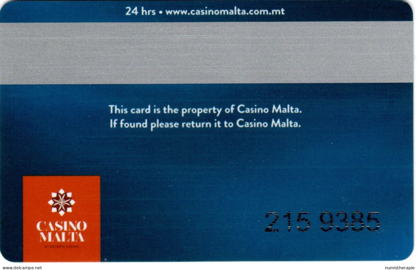 Bonus Club : Casino Malta Malte - Cartes De Casino