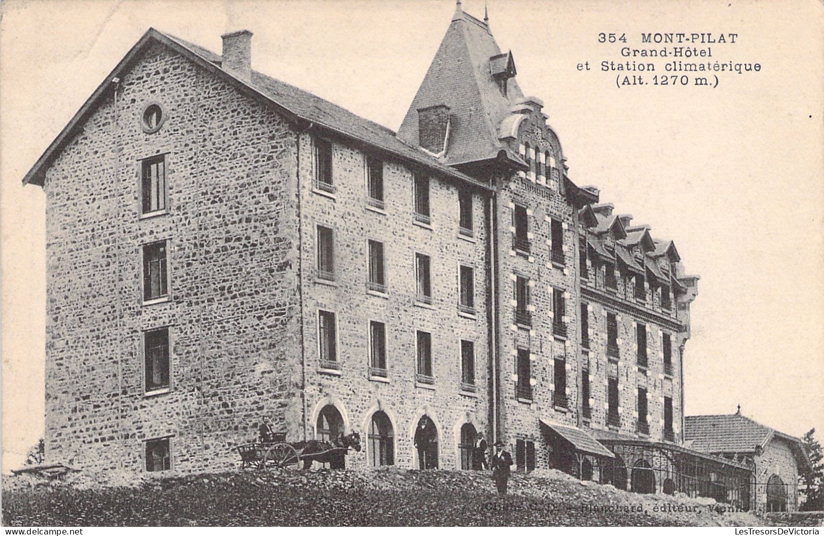 FRANCE - Mont Pilat - Grand Hotel Et Station Climaterique - Carte Postale Ancienne - Mont Pilat