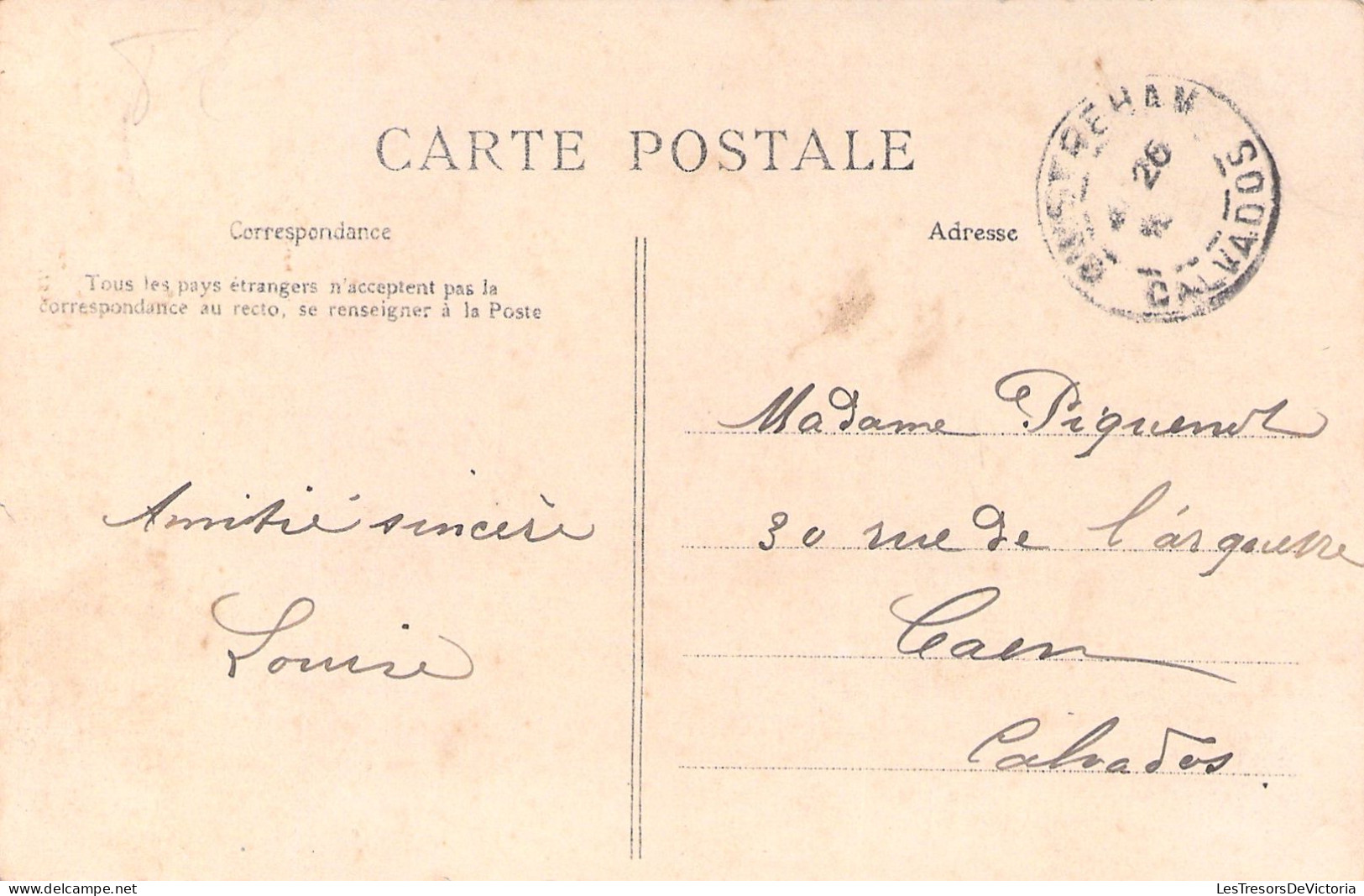 FRANCE - Ouistreham - Arrivée Dans Le Nouveau Sas - Bateau - Carte Postale Ancienne - Ouistreham