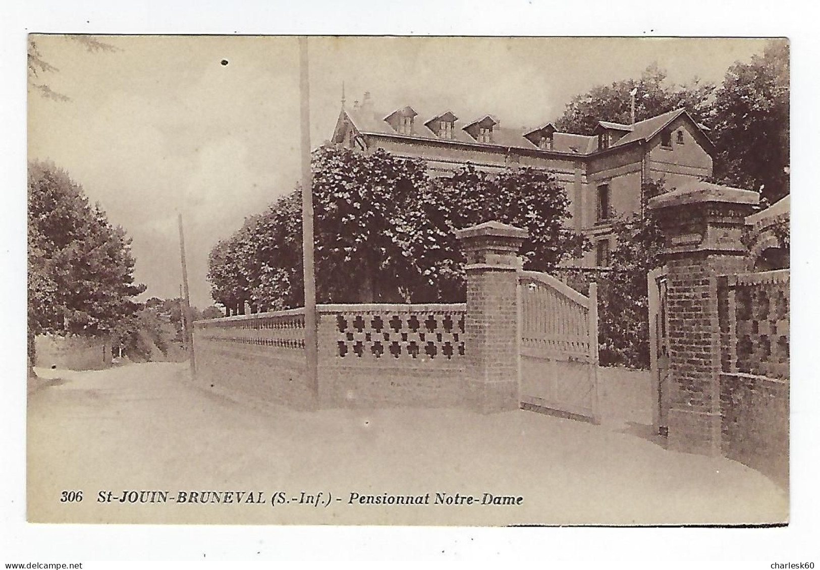 76 - Lot - Vrac - 12 CPA - Saint Jouin Bruneval - Entrée Du Bourg - Villa Saint Pierre - Pensionnat - Saint Romain - Saint Romain De Colbosc