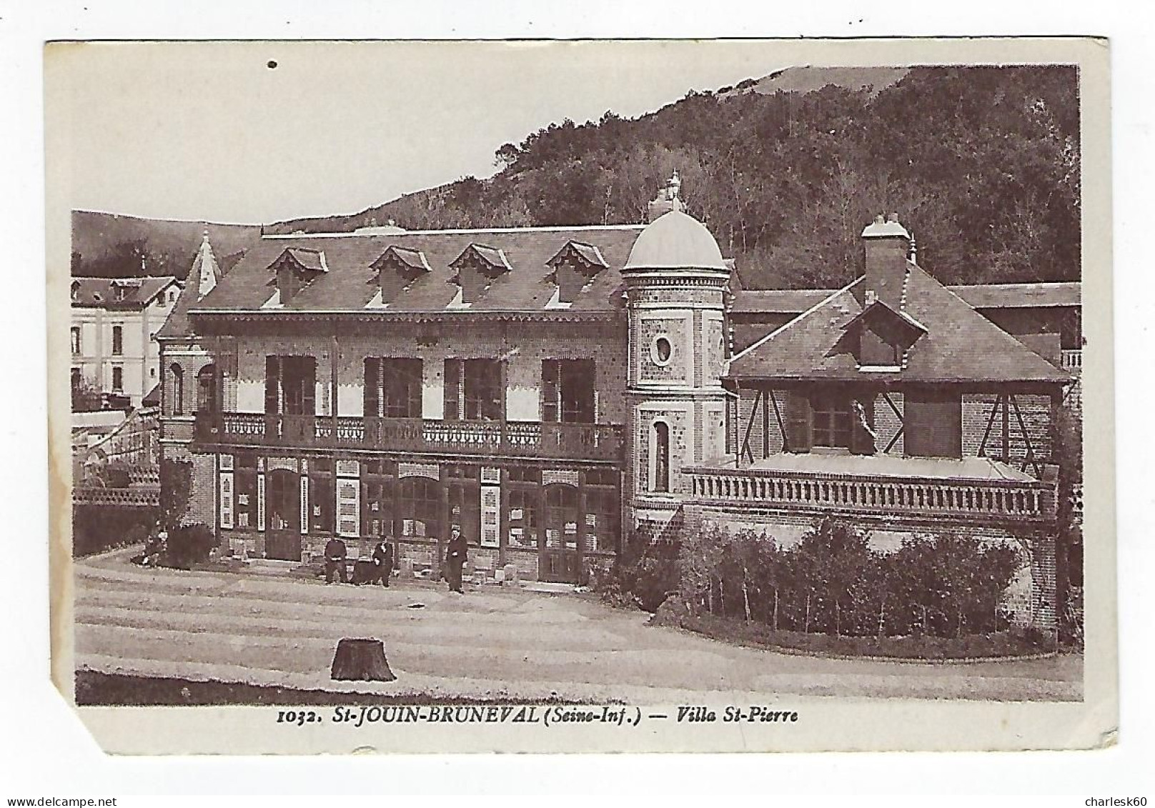 76 - Lot - Vrac - 12 CPA - Saint Jouin Bruneval - Entrée du Bourg - Villa Saint Pierre - Pensionnat - Saint Romain