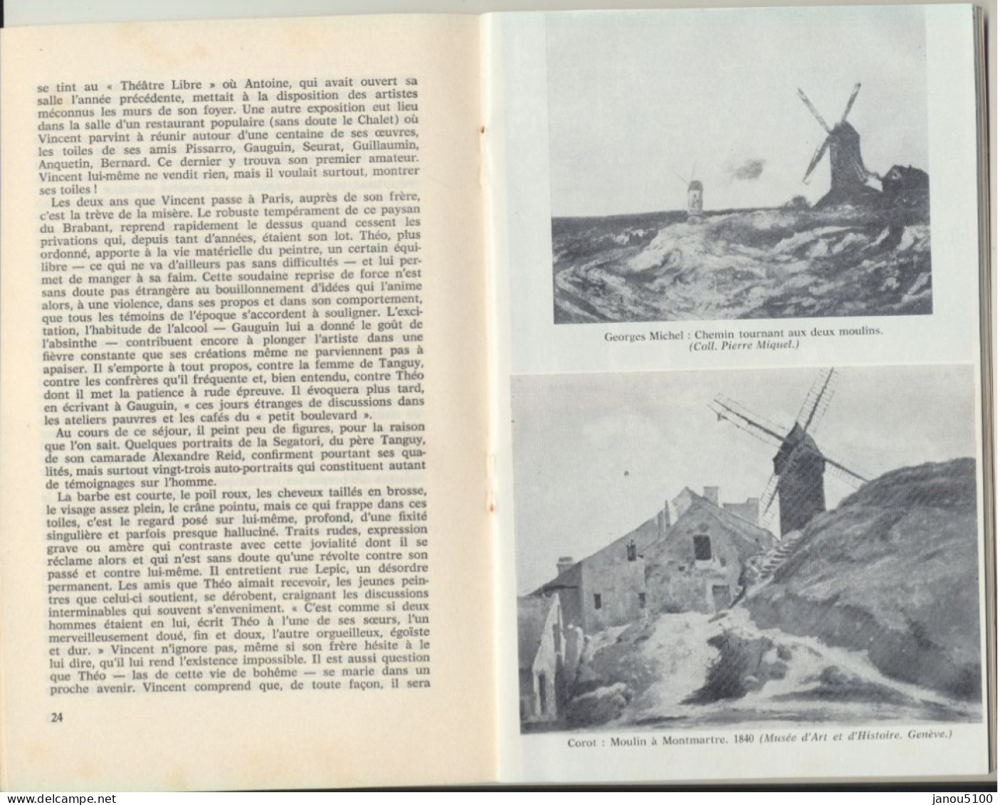 ART BROCHURE   SUR     " MONTMARTRE ET SES PEINTRES  "  ( PARIS )    PIERRE LEPROHON      1981. - Revistas & Catálogos