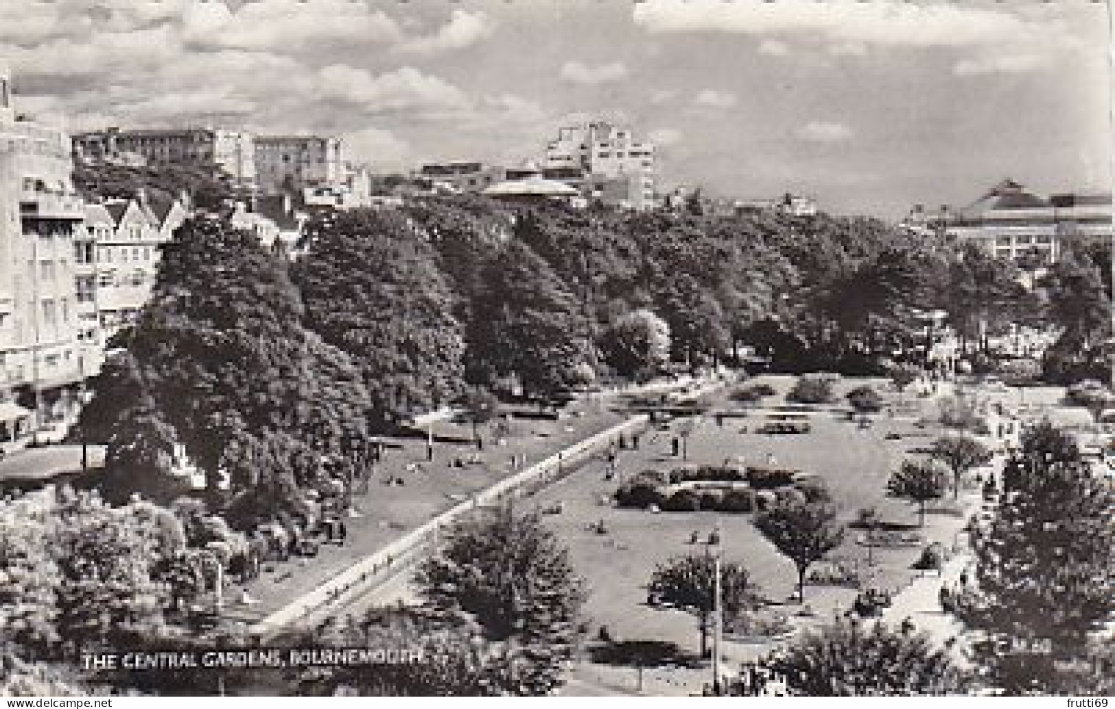 AK 191810 ENGLAND - Bournemouth - The Central Gardens - Bournemouth (until 1972)