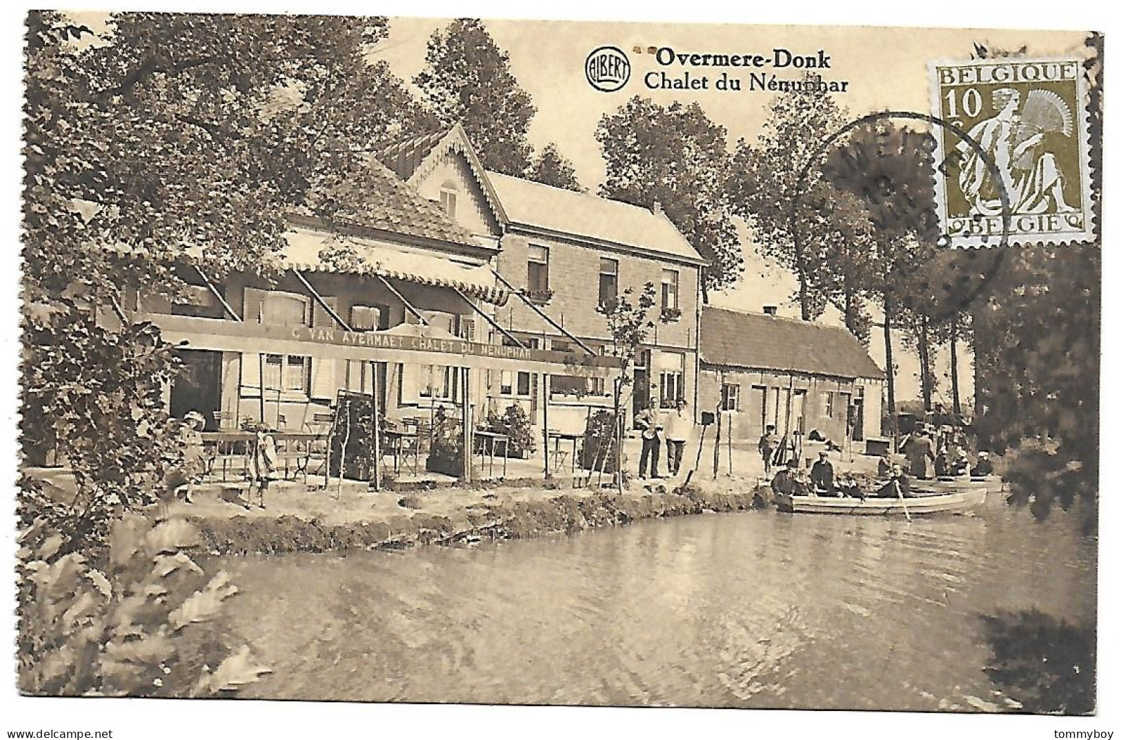 CPA Overmere-Donk, Chalet Du Nénuphar - Berlare