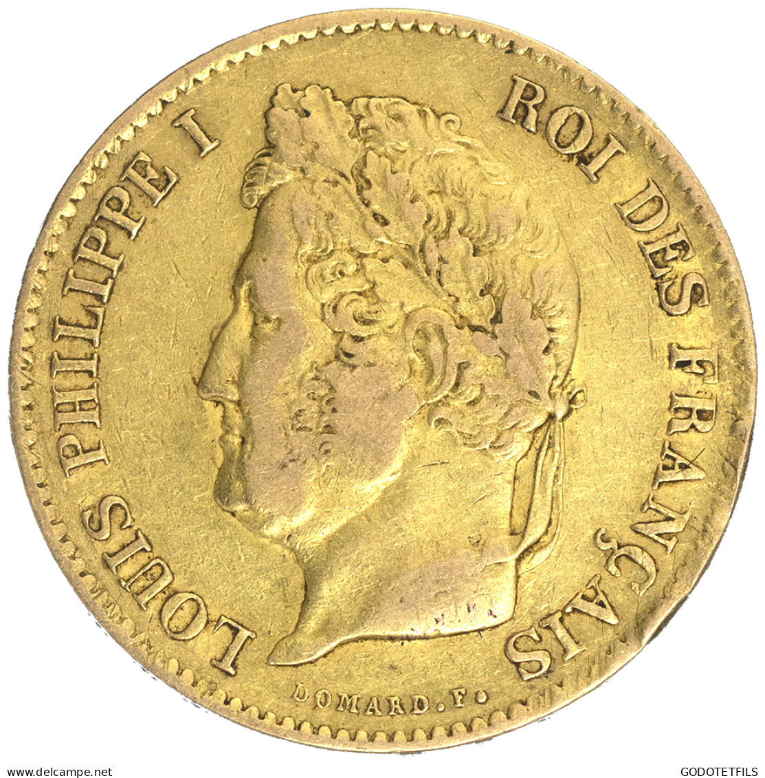 Louis-Philippe-40 Francs 1837 Paris - 40 Francs (oro)