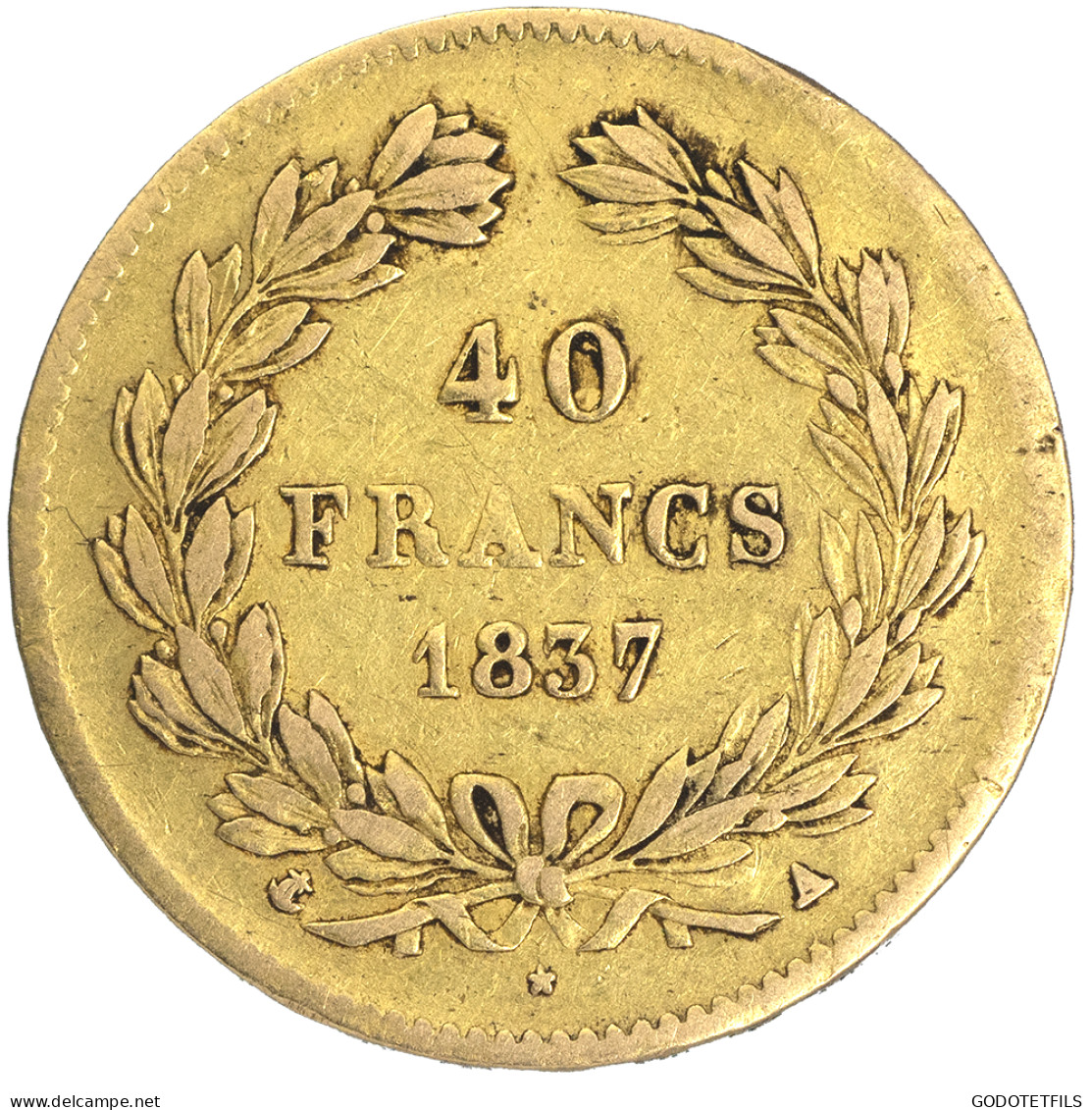 Louis-Philippe-40 Francs 1837 Paris - 40 Francs (gold)