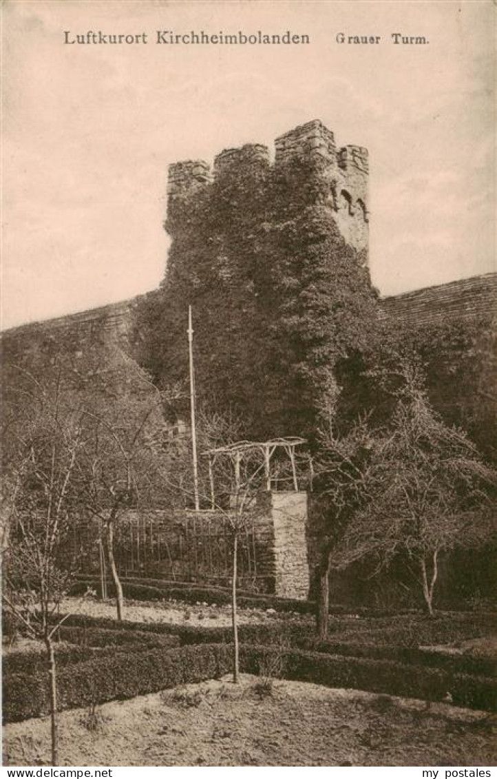 73906870 Kirchheimbolanden Grauer Turm - Kirchheimbolanden