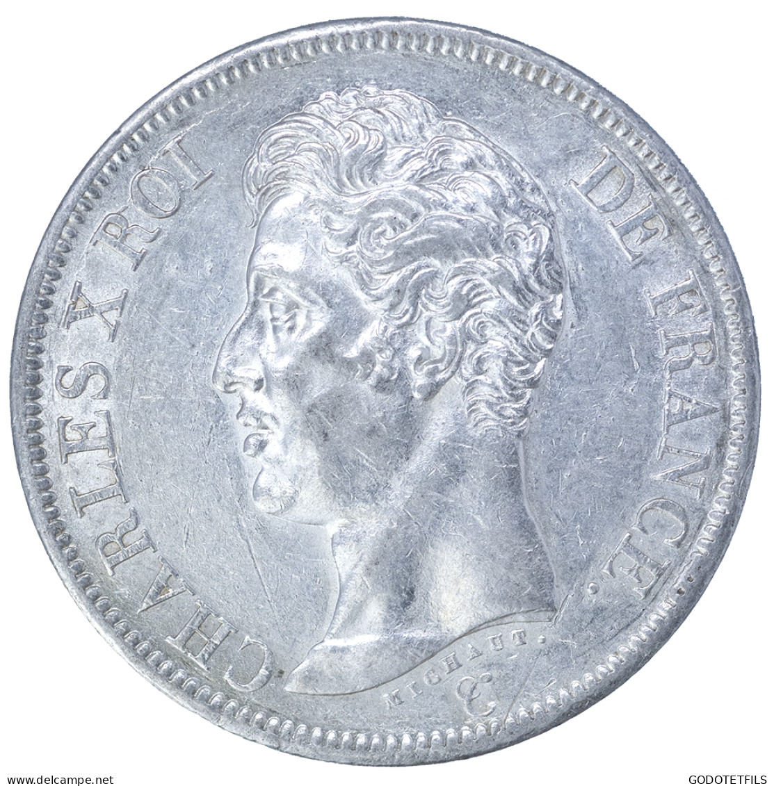 Charles X-5 Francs 1825 Bayonne - 5 Francs