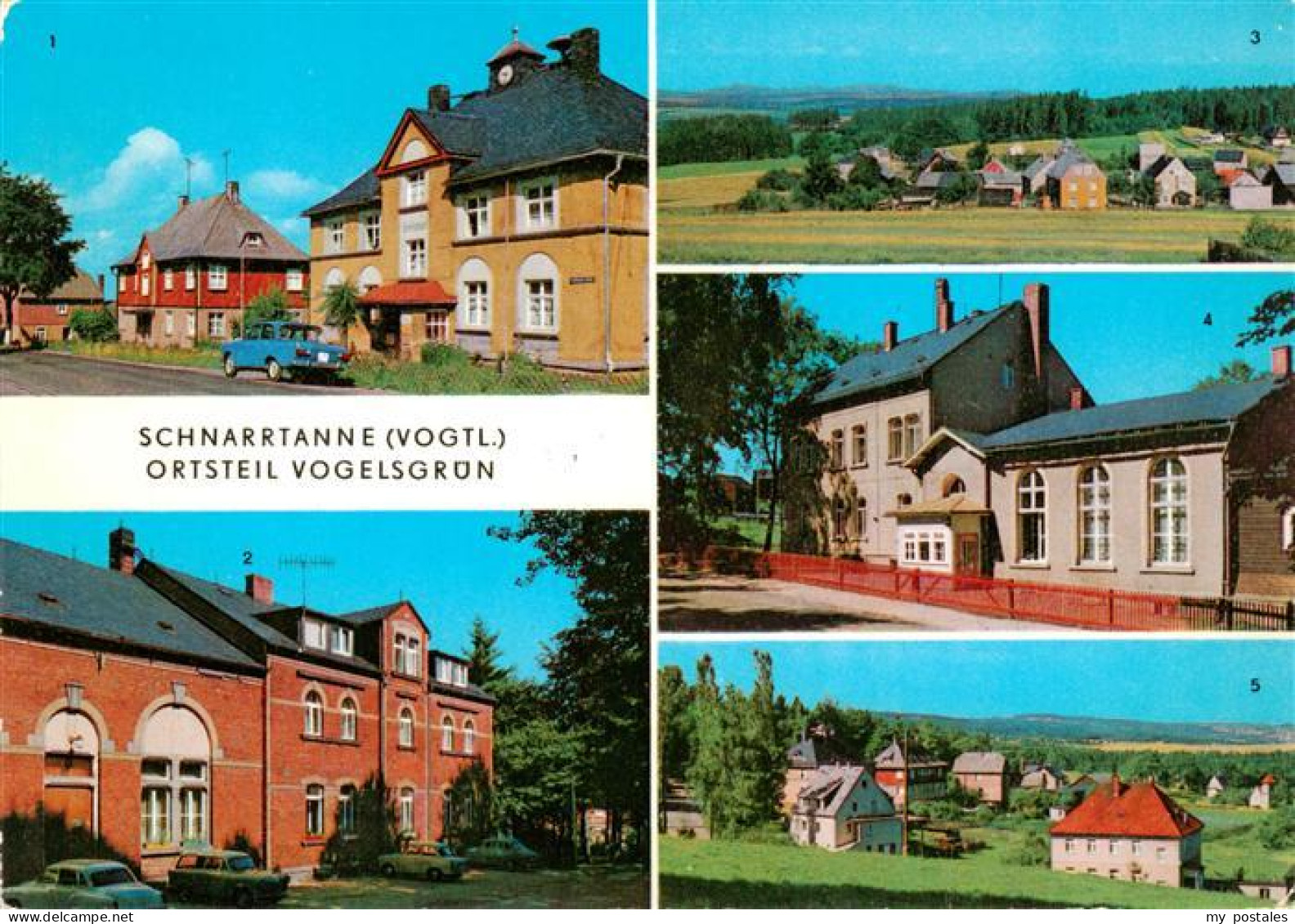 73906761 Vogelsgruen Gemeindeamt Schnarrtanne Ferienheim Des VEB Teilansicht Kin - Auerbach (Vogtland)
