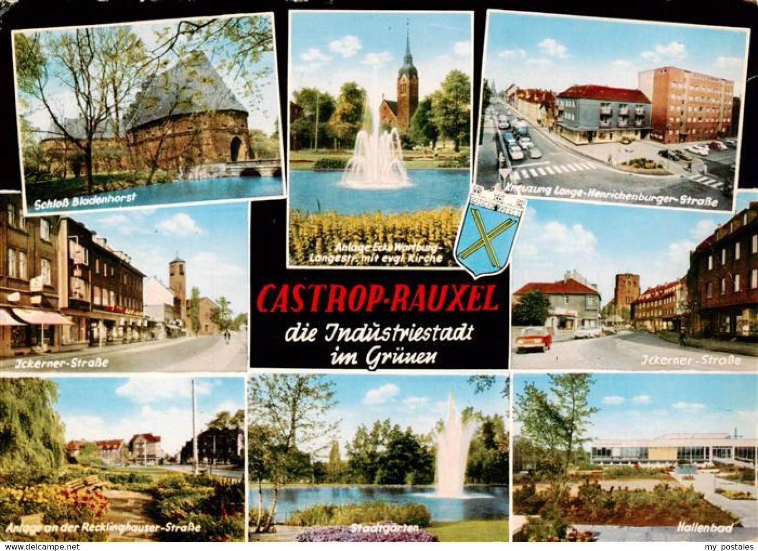 73906753 Castrop-Rauxel Schloss Bladenhorst Ickerner Strasse Anlagen Kreuzung La - Castrop-Rauxel