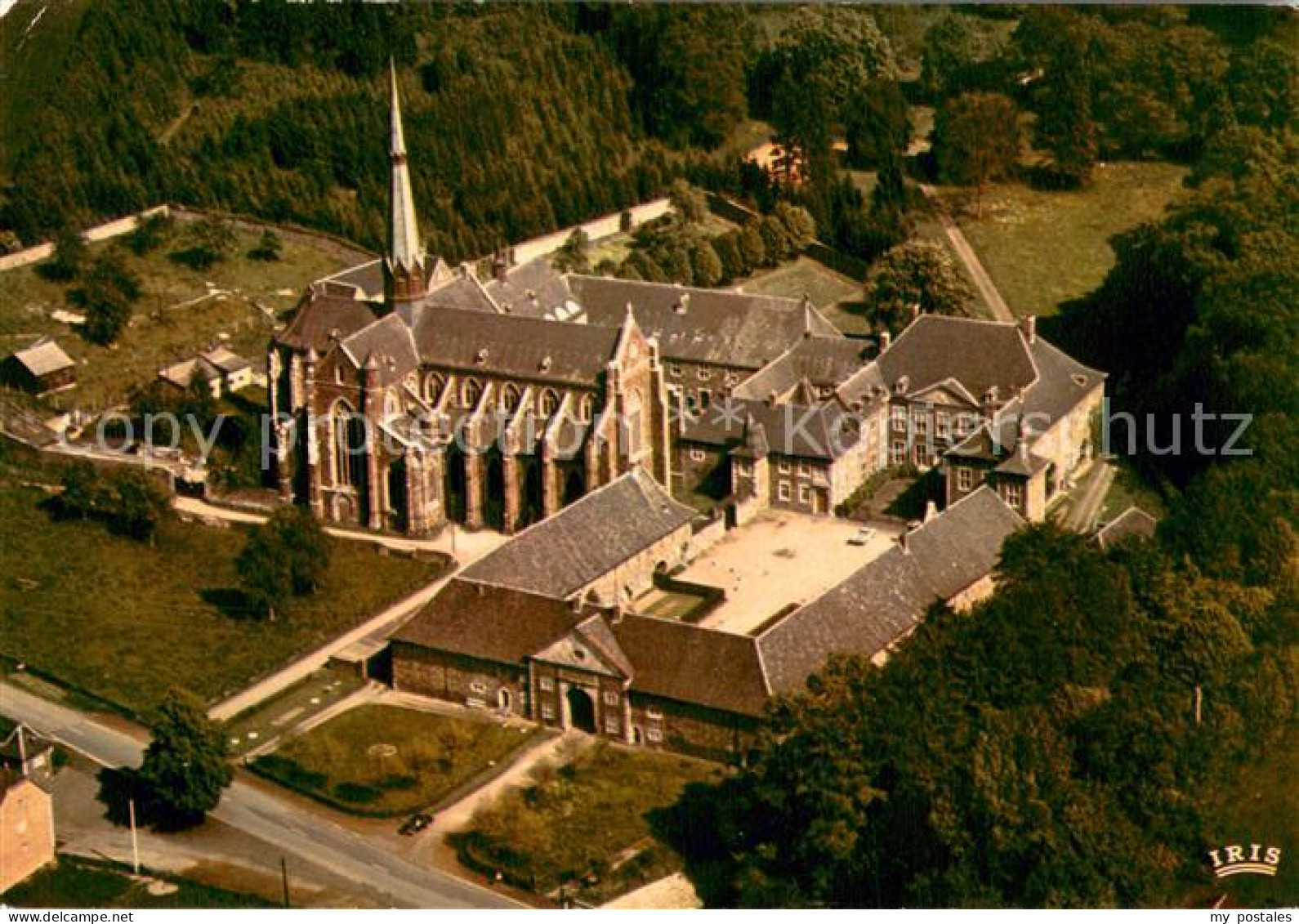 73760448 Aubel Abbaye ND Du Val Dieu Vue Aerienne Aubel - Aubel