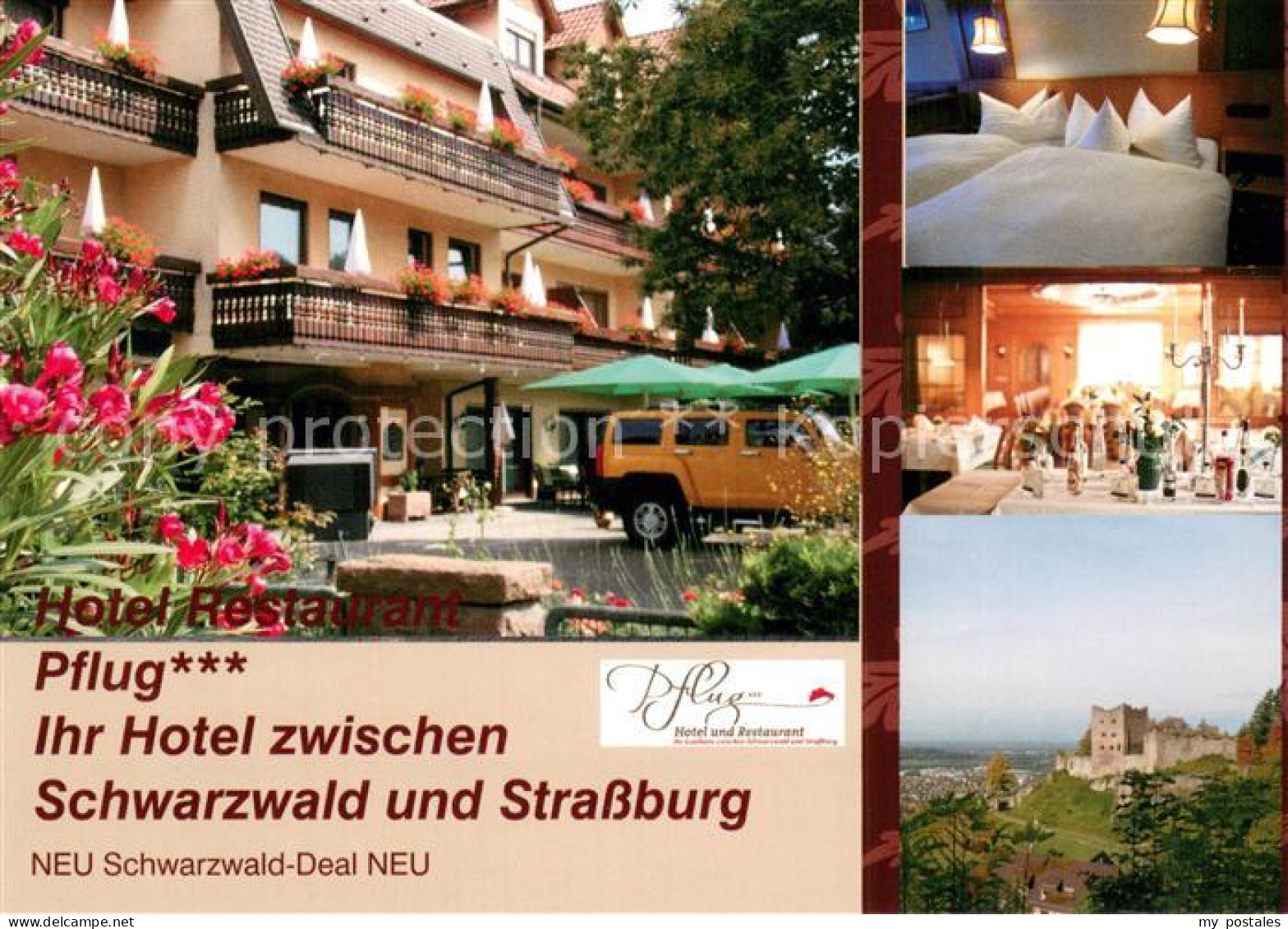 73760123 Oberkirch Baden Hotel Restaurant Pflug Zimmer Gaststube Burg Oberkirch  - Oberkirch