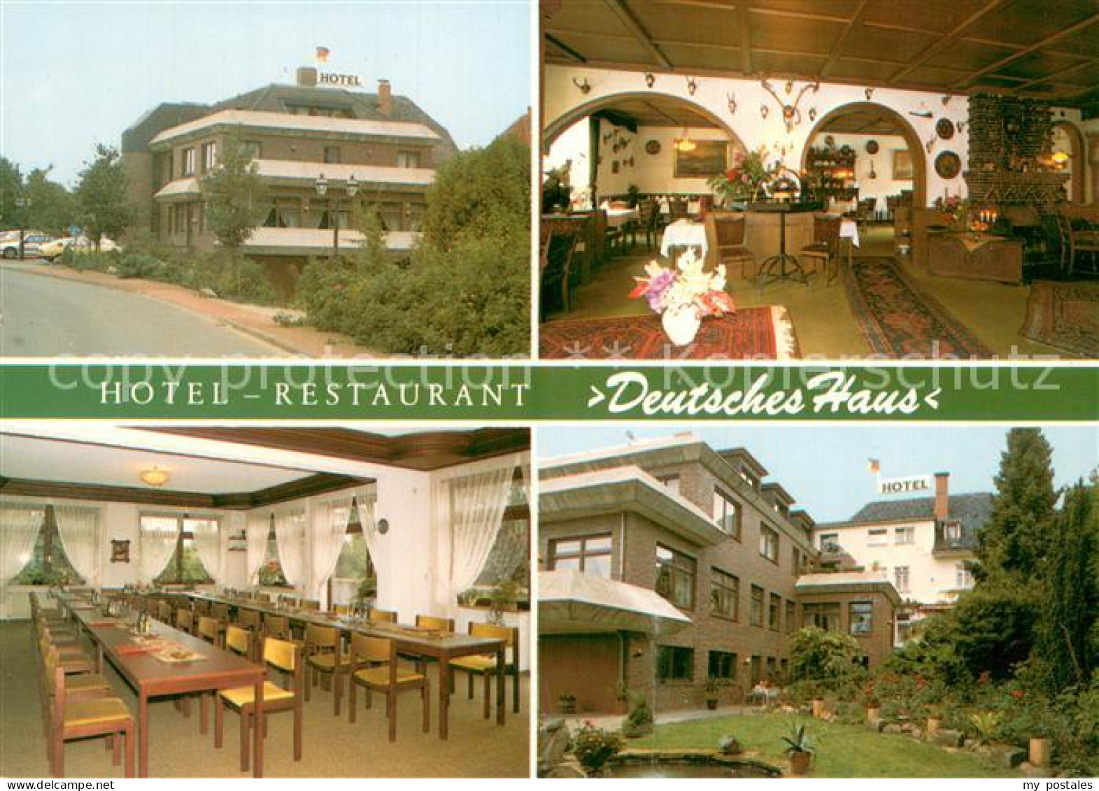 73726498 Loeningen Hotel-Restaurant Deutsches Haus Teilansichten Lage-Standort L - Loeningen