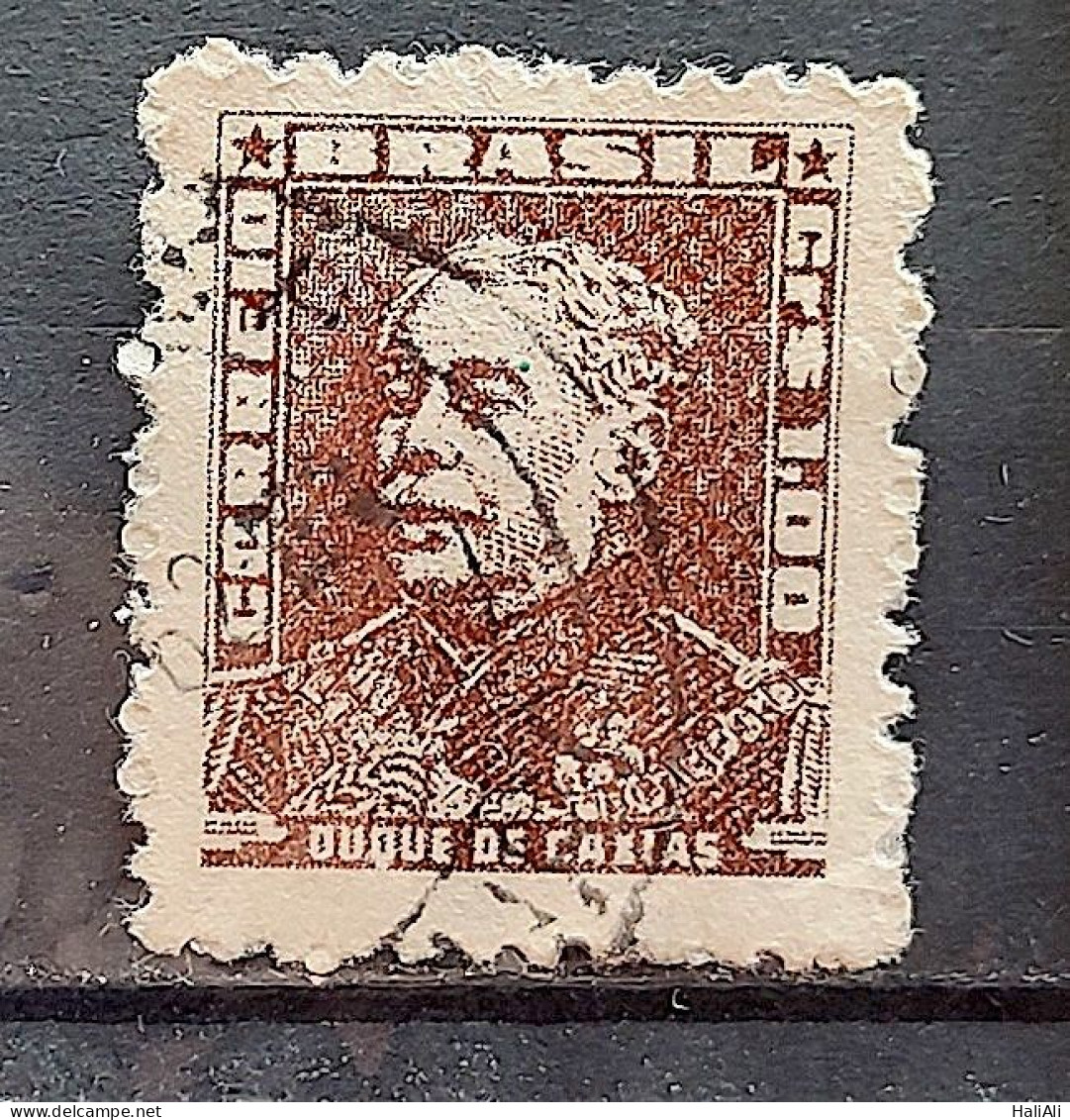 Brazil Regular Stamp Cod RHM 515 Great-granddaughter Duque De Caxias Military 1961 Circulated 1 - Usados