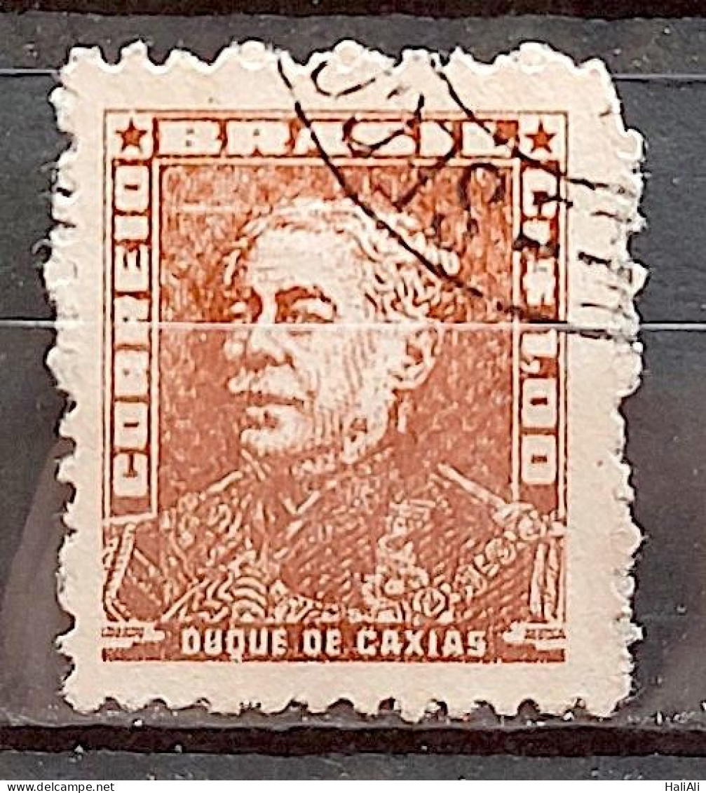 Brazil Regular Stamp Cod RHM 505 Great-granddaughter Duque De Caxias Military 1960 Circulated 6 - Gebruikt