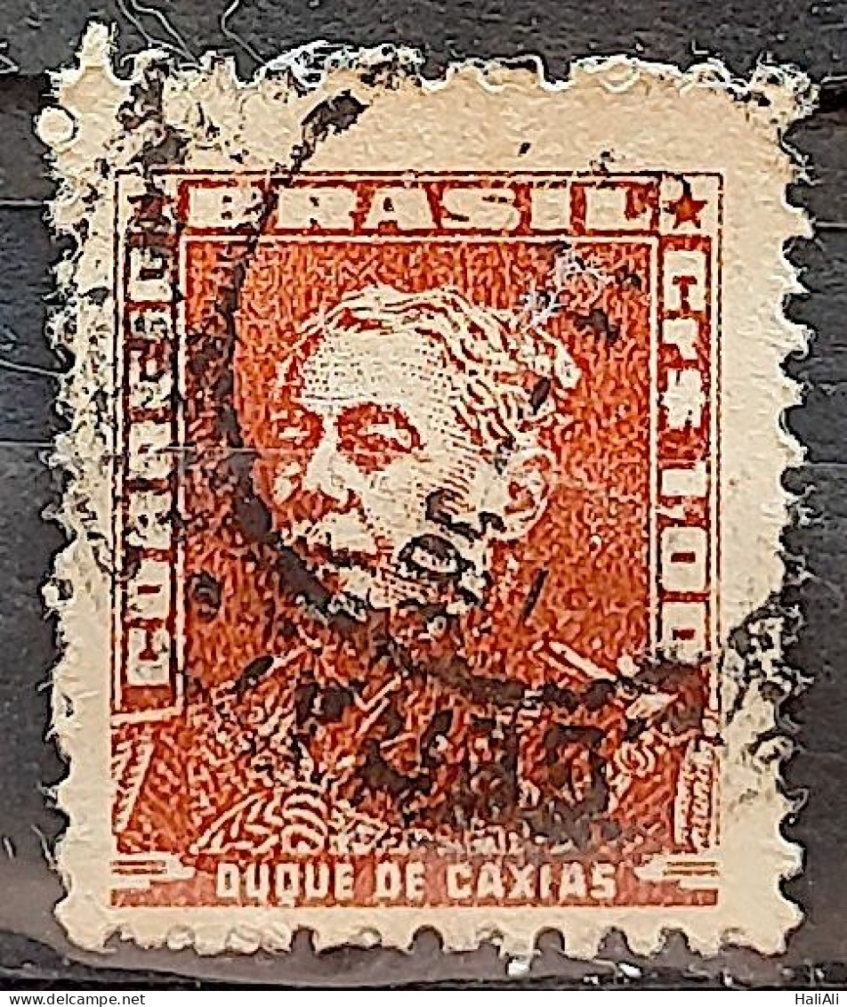 Brazil Regular Stamp Cod RHM 498 Great-granddaughter Duque De Caxias Military 1955 Circulated 1 - Oblitérés