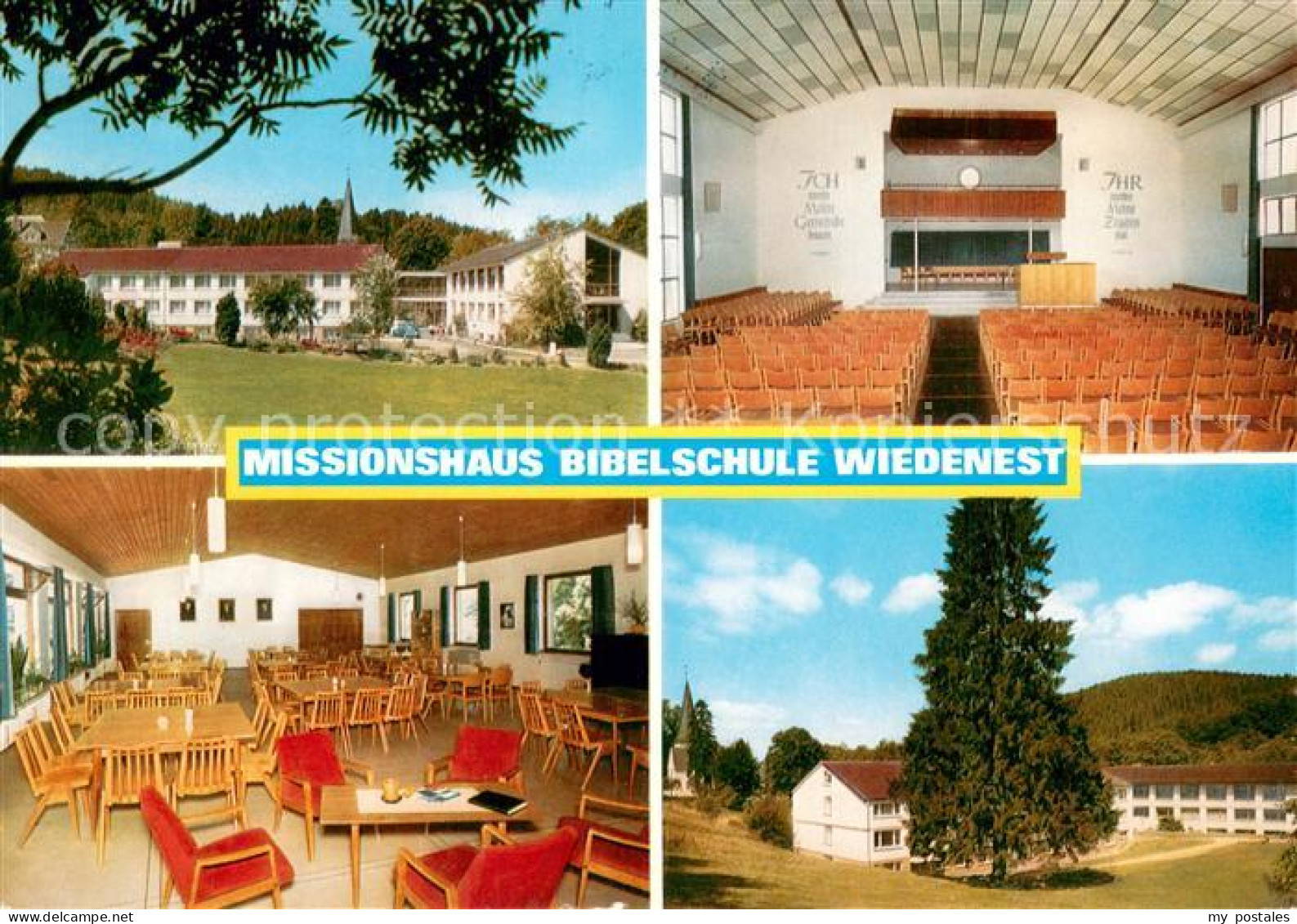 73726401 Bergneustadt Missionshaus Bibelschule Wiedenest Gast Und Versanstaltung - Bergneustadt