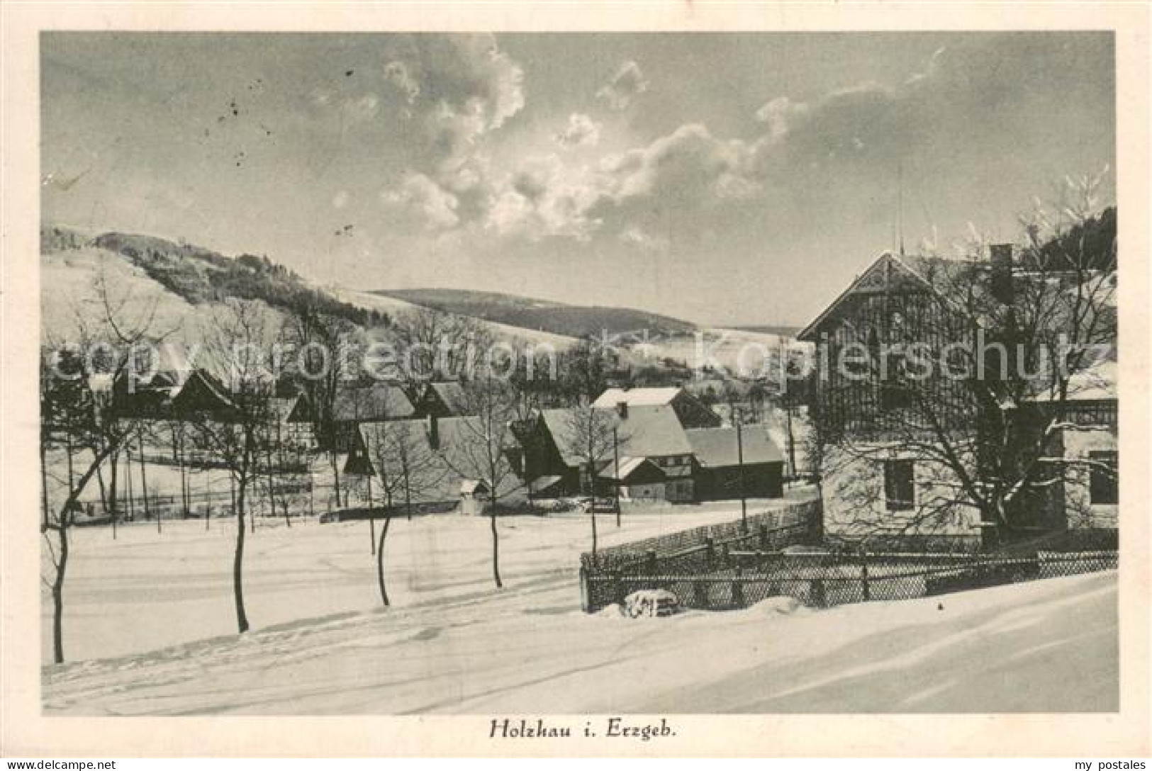 73708833 Holzhau Rechenberg-Bienenmuehle Erzgebirge Im Schnee  - Rechenberg-Bienenmühle