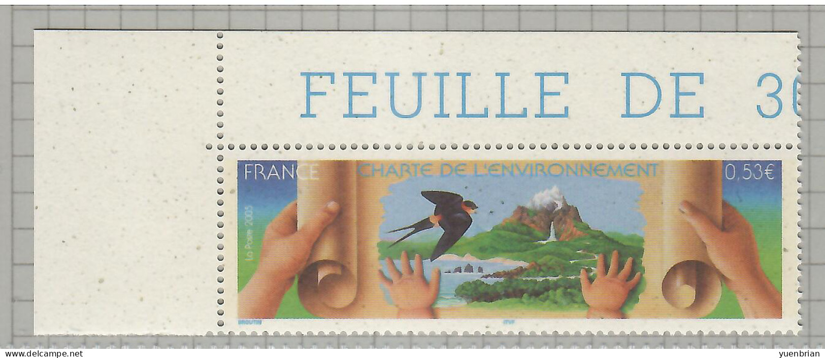 France 2005, Bird, Birds, 1v, MNH** - Rondini