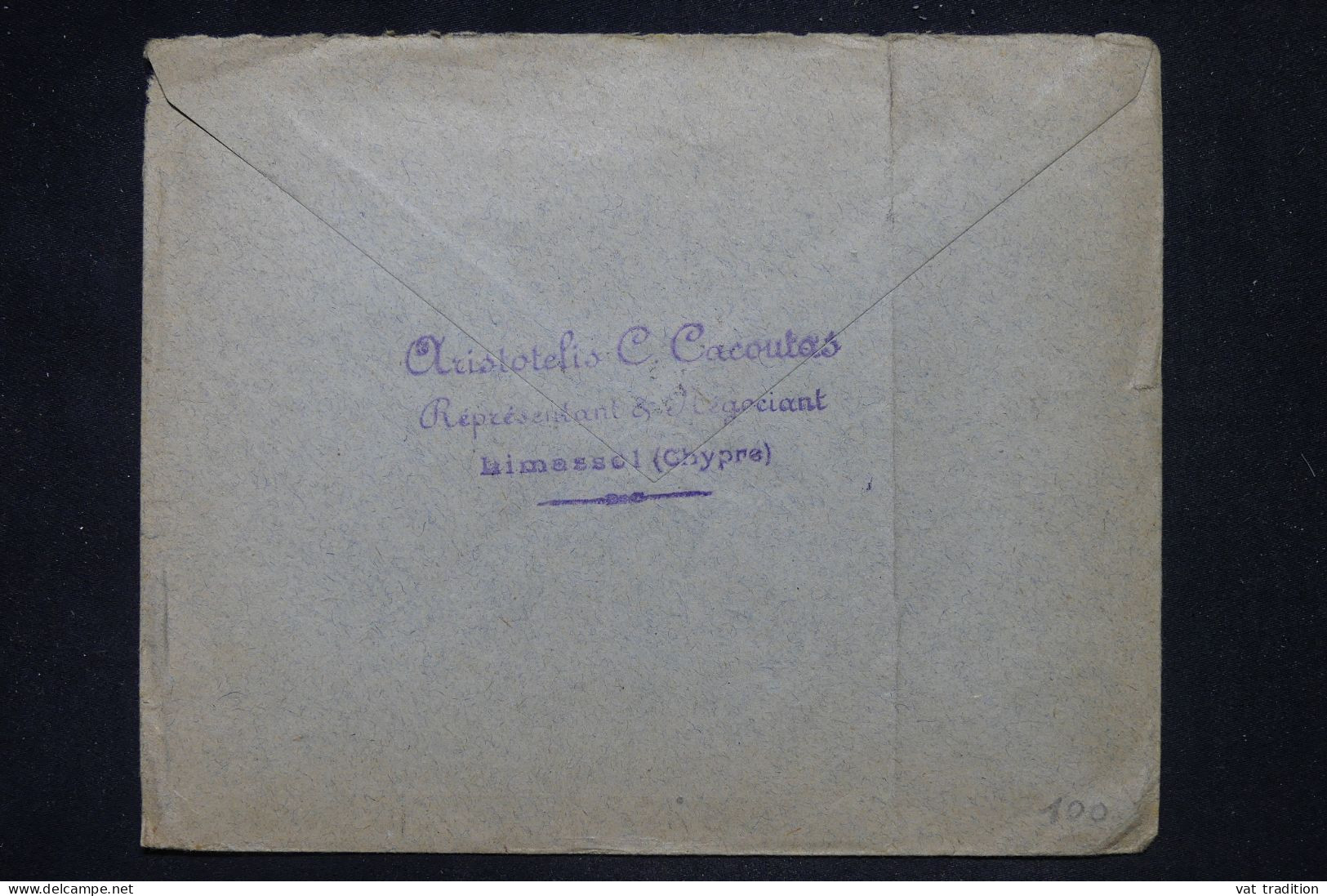 CHYPRE - Enveloppe Commerciale De Limassol Pour La France - L 149000 - Cyprus (...-1960)