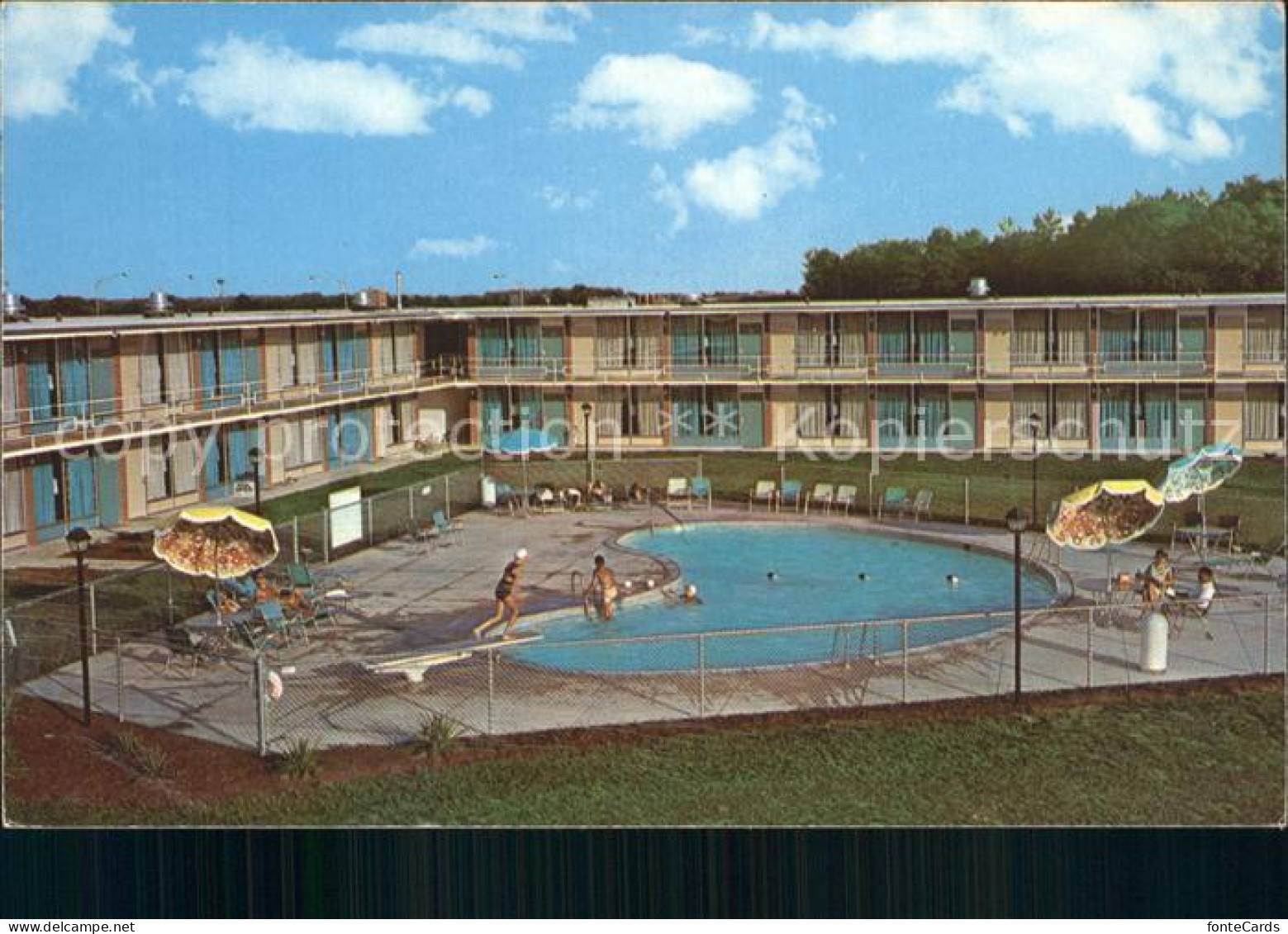 72394416 Newark_Delaware Holiday Inn Motel Swimming Pool - Altri & Non Classificati