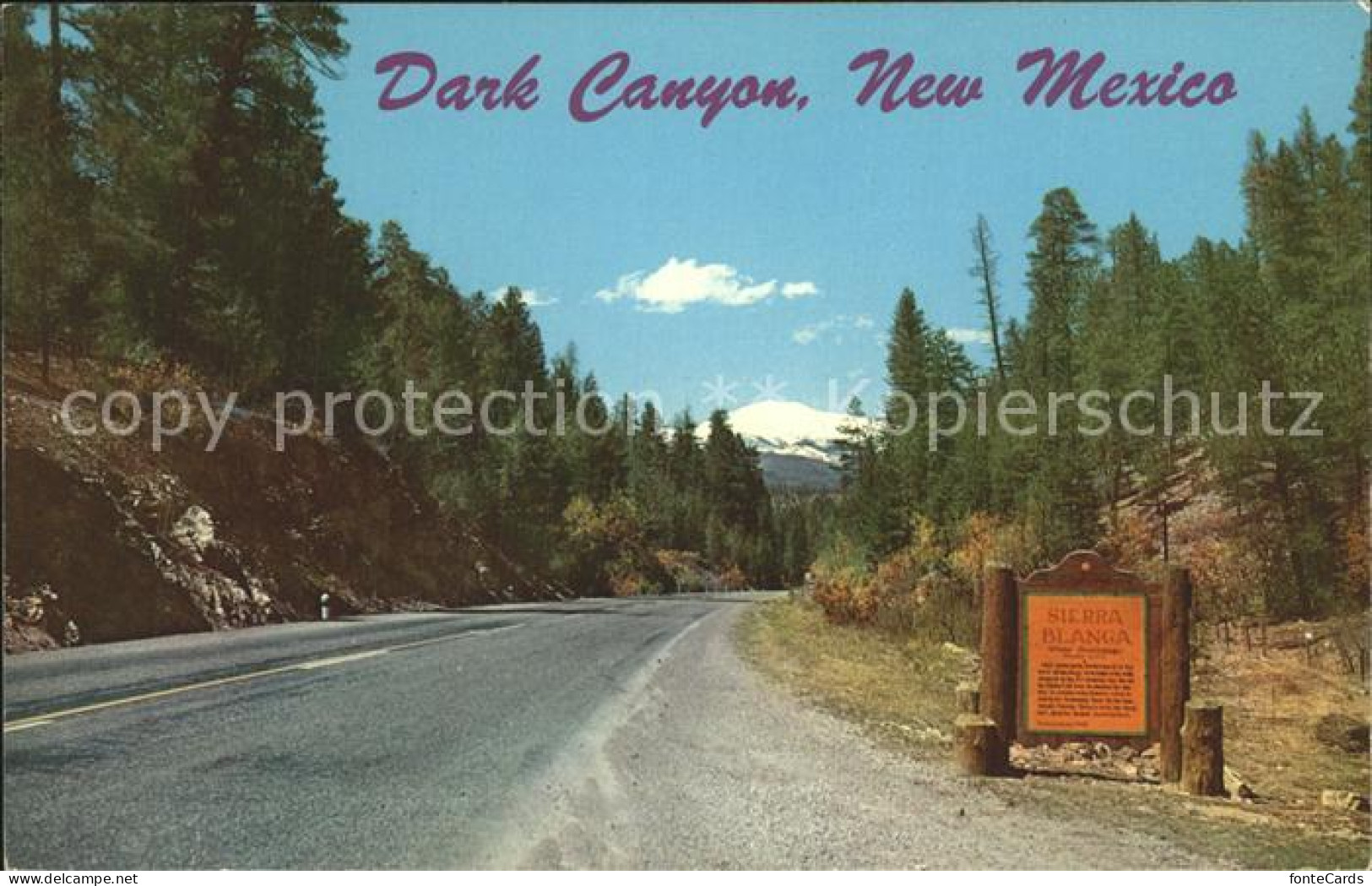 72368595 New_Mexico_US-State Dark Canyon  - Autres & Non Classés