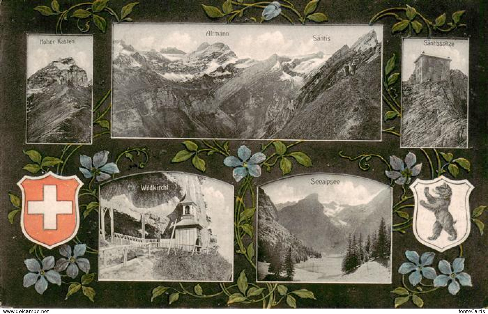 13921194 Appenzeller_Land_IR Hoher Kasten Altmann Saentis Saentisspitze Wildkirc - Andere & Zonder Classificatie