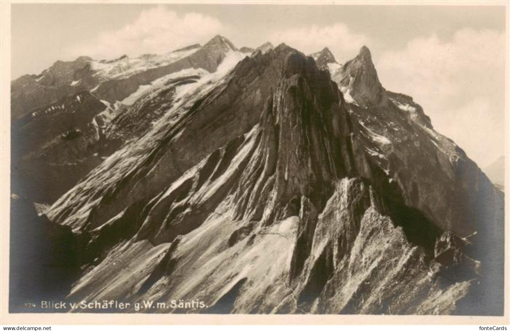 13920874 Schaefler_1925m_IR Blick Zum Saentis - Andere & Zonder Classificatie