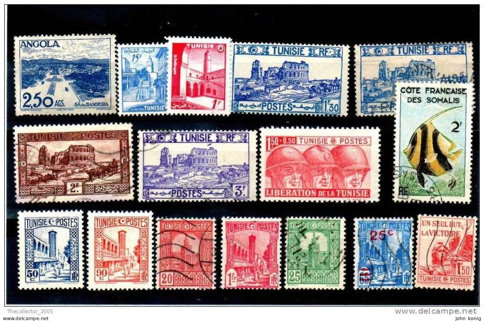 Colonie Francesi - French Colonies - TB Lot - Lotto Francobolli - Stamps Lot - Collections