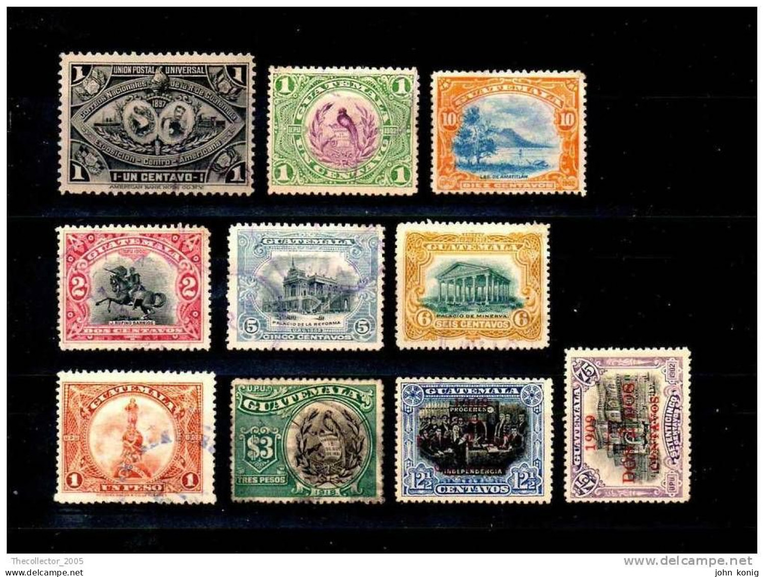 Guatemala - Lotto Francobolli - Stamps Lot - Beaucoup Timbres - Briefmarken Viel - Guatemala