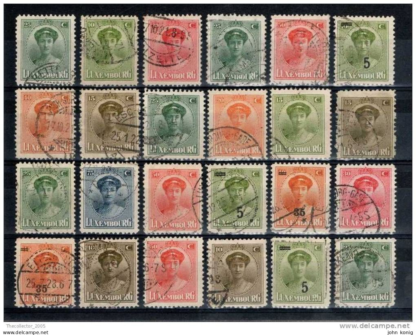 Luxembourg - Lussemburgo - Stamps Lot - Timbres Beaucoup - Menge Briefmarken - Sellos Mucho - Colecciones