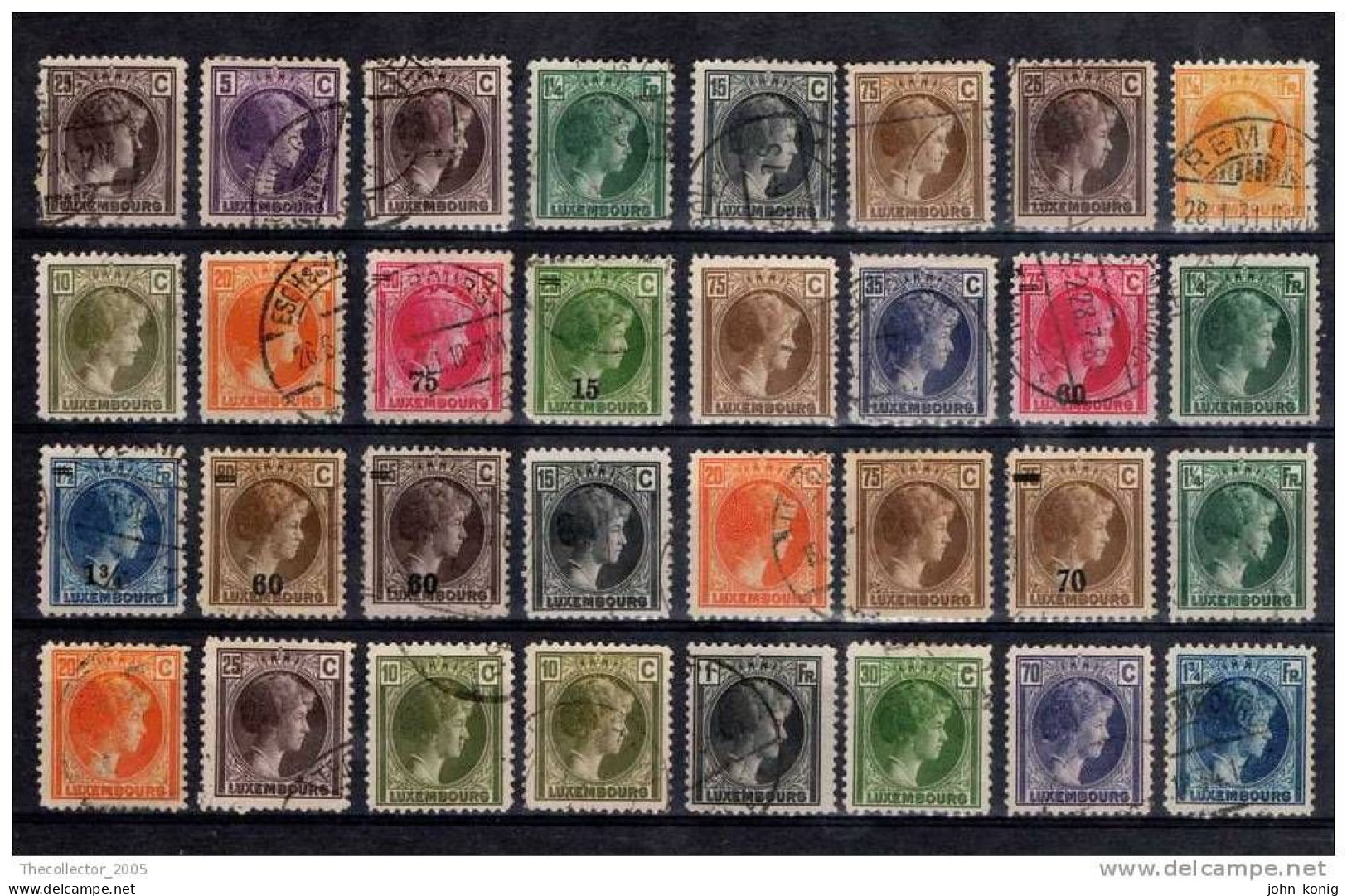 Luxembourg - Lussemburgo - Stamps Lot - Timbres Beaucoup - Menge Briefmarken - Sellos Mucho - Sammlungen