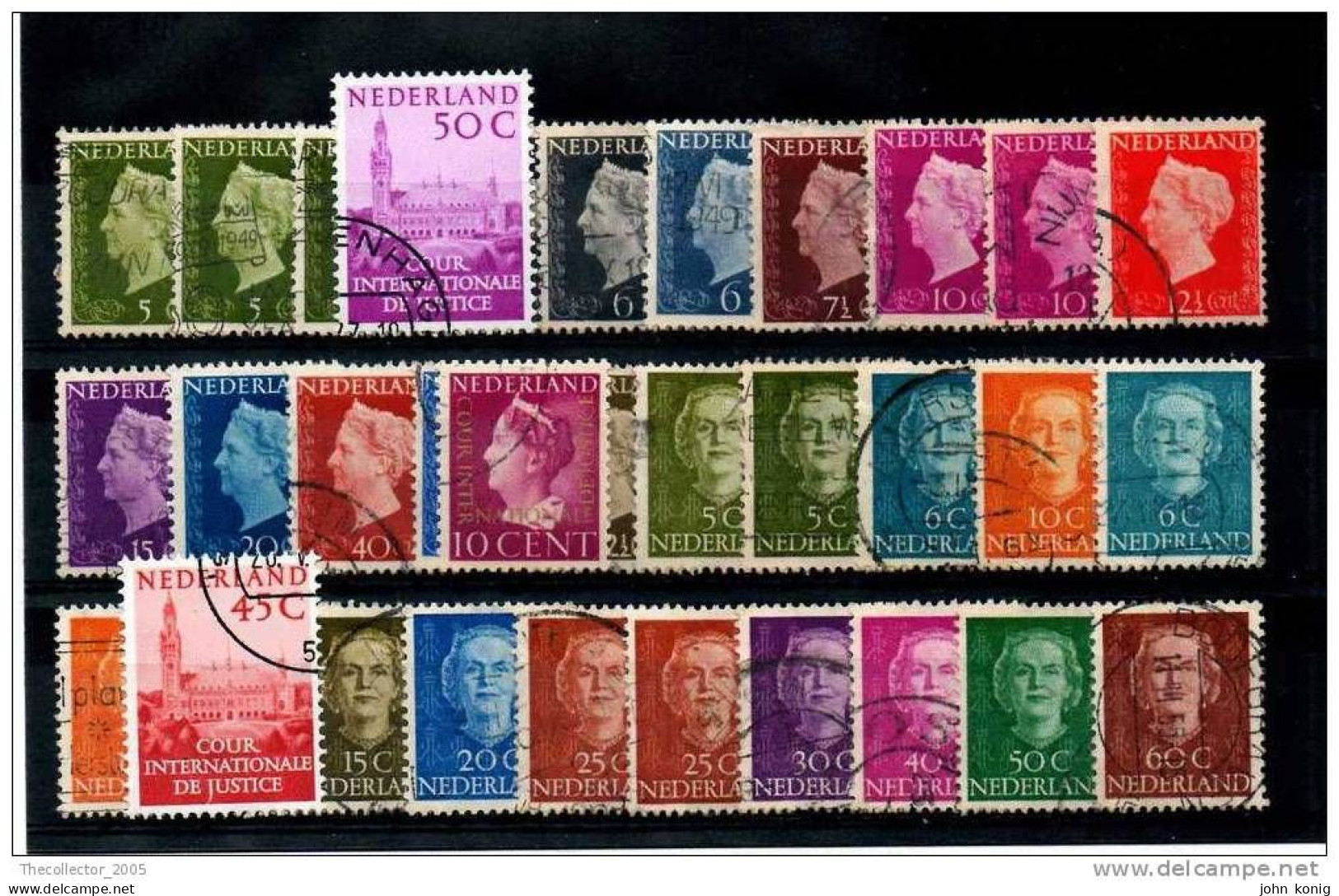 OLANDA - PAESI BASSI - HOLLAND - NEDERLAND - Lotto Francobolli - Stamps Lot - Verzamelingen