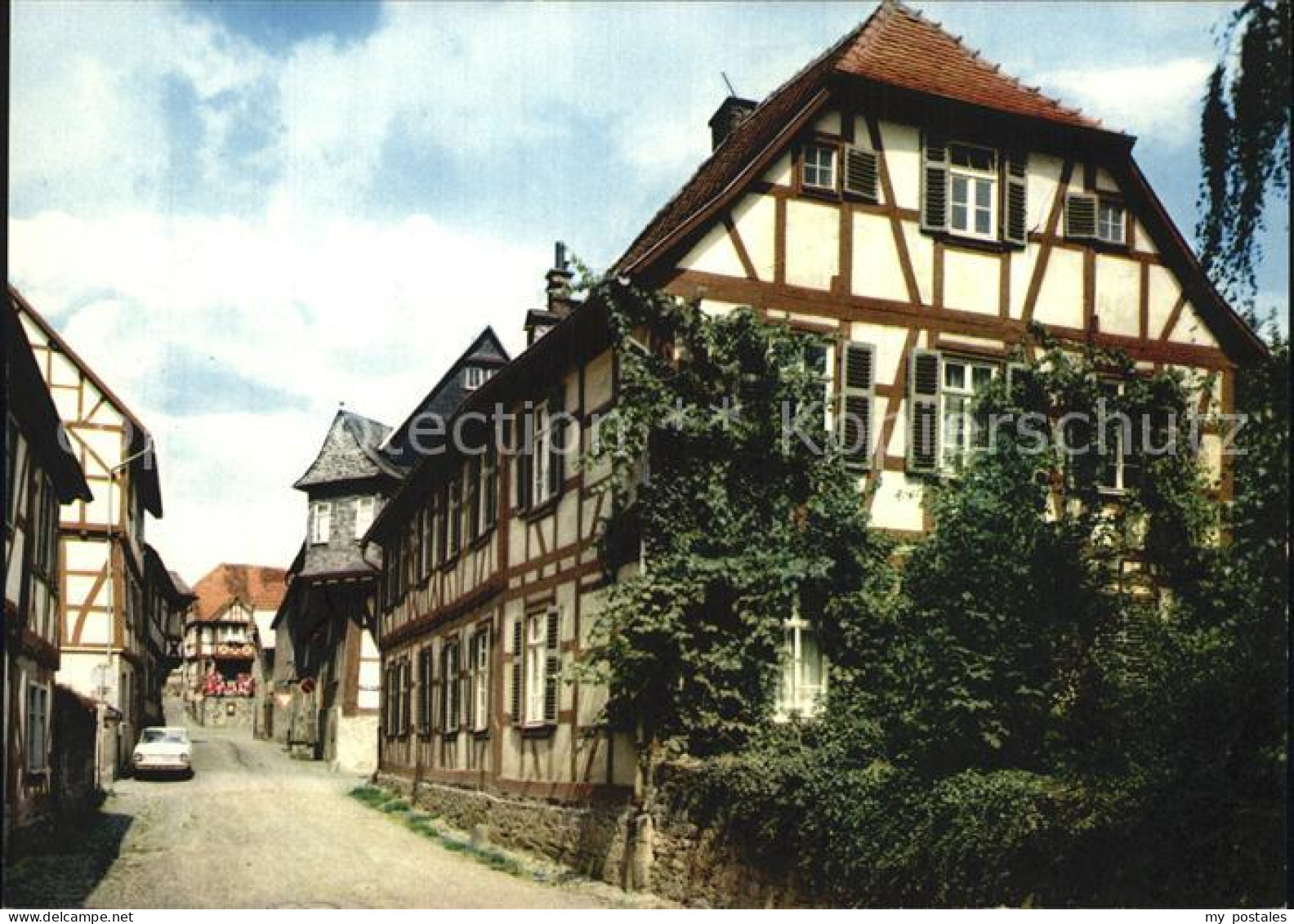 72447392 Lich Hessen Schlossgasse Rosengaertchen Lich - Lich