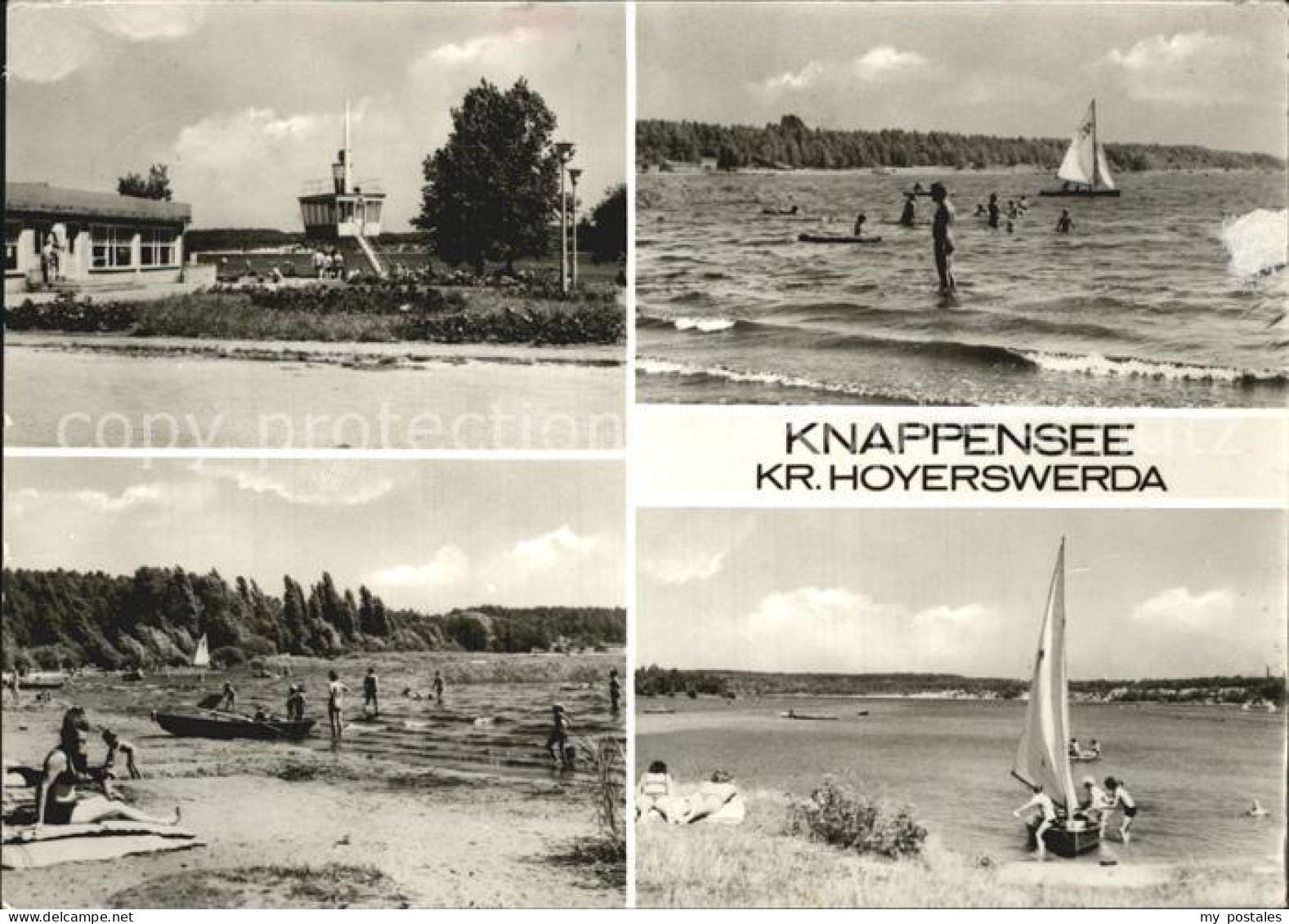 72446967 Knappensee Oberlausitz Strand Segelboote  Knappensee Oberlausitz - Lohsa