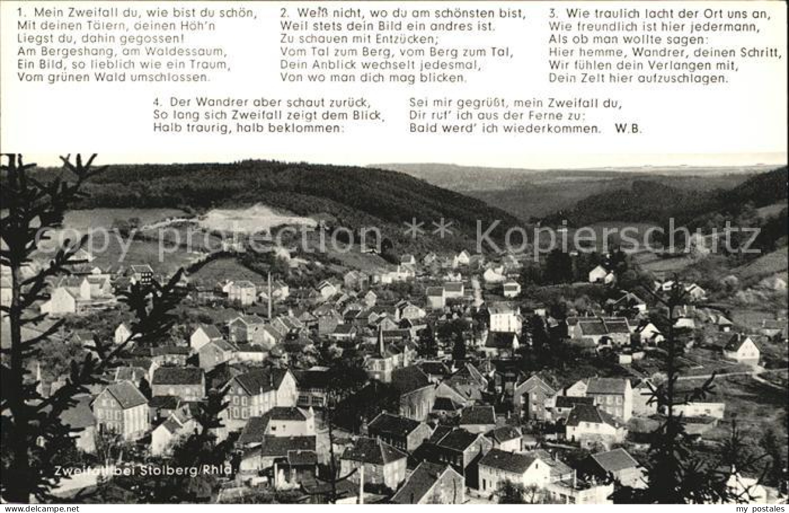 72446586 Zweifall Panorama Gedicht Zweifall - Stolberg