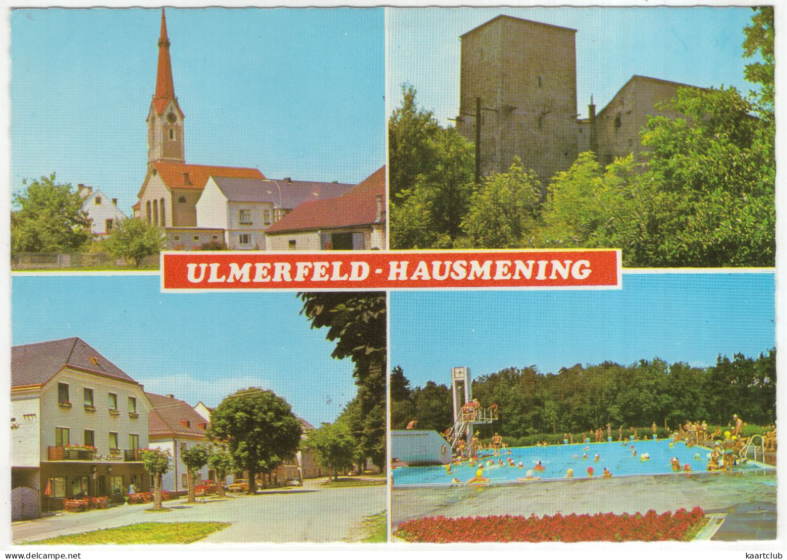 Ulmerfeld-Hausmening - (N.Ö., Österreich/Austria) - U.a. Schwimmbad, VW 1200 KÄFER/COX - Amstetten