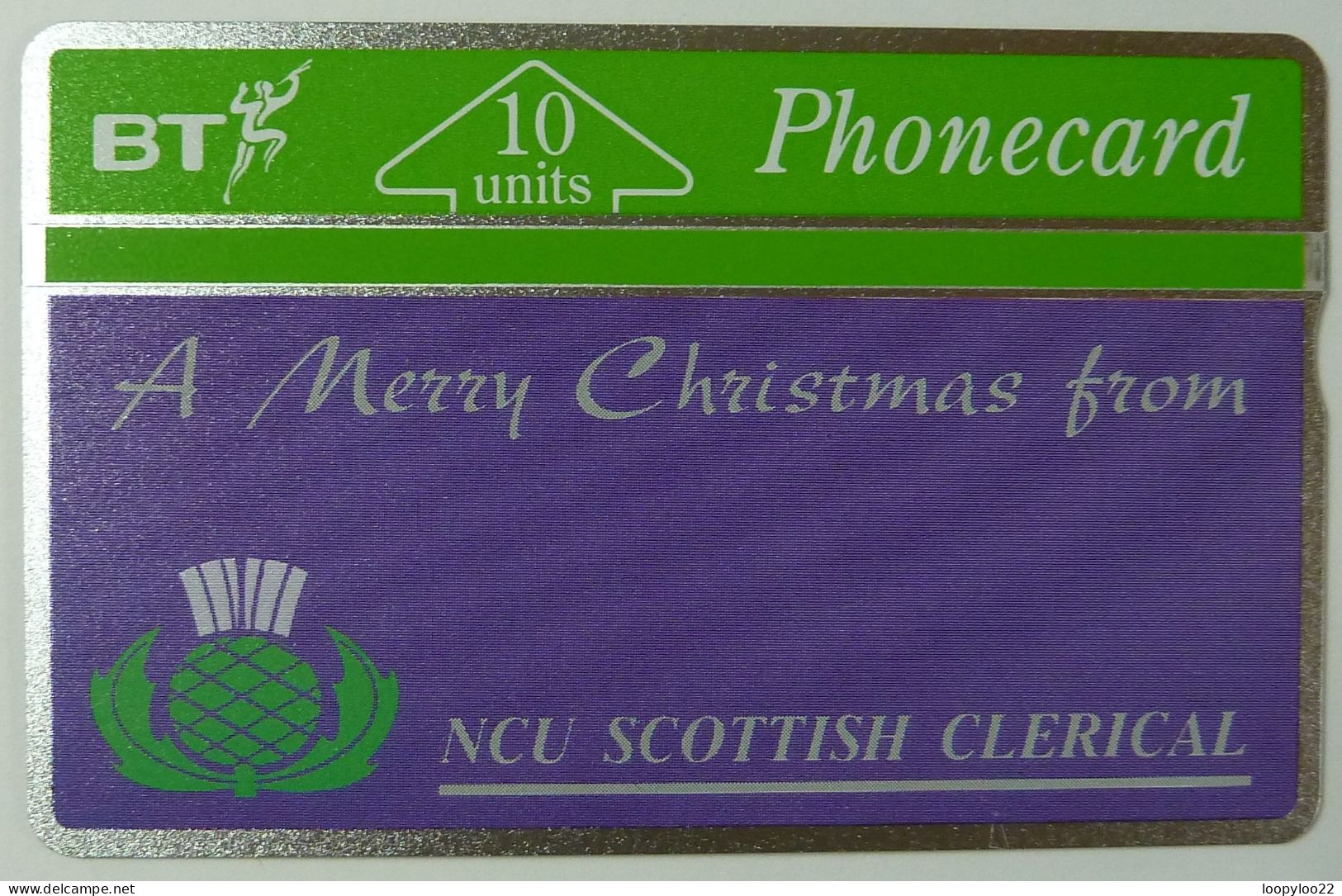 UK - Great Britain - Landis & Gyr - BTP055 - NCU Scottish Clerical - 152E - 6156ex - Mint - BT Promotional