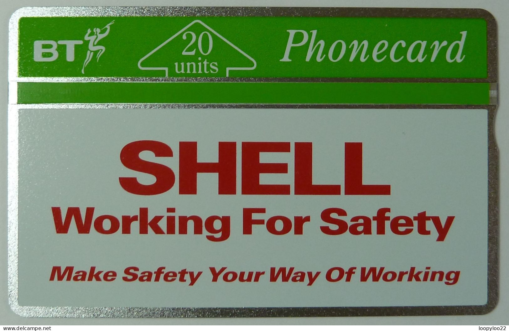 UK - Great Britain - Landis & Gyr - BTP059 - SHELL UK - Working For Safety - 152F - 5000ex - Mint - BT Promotional