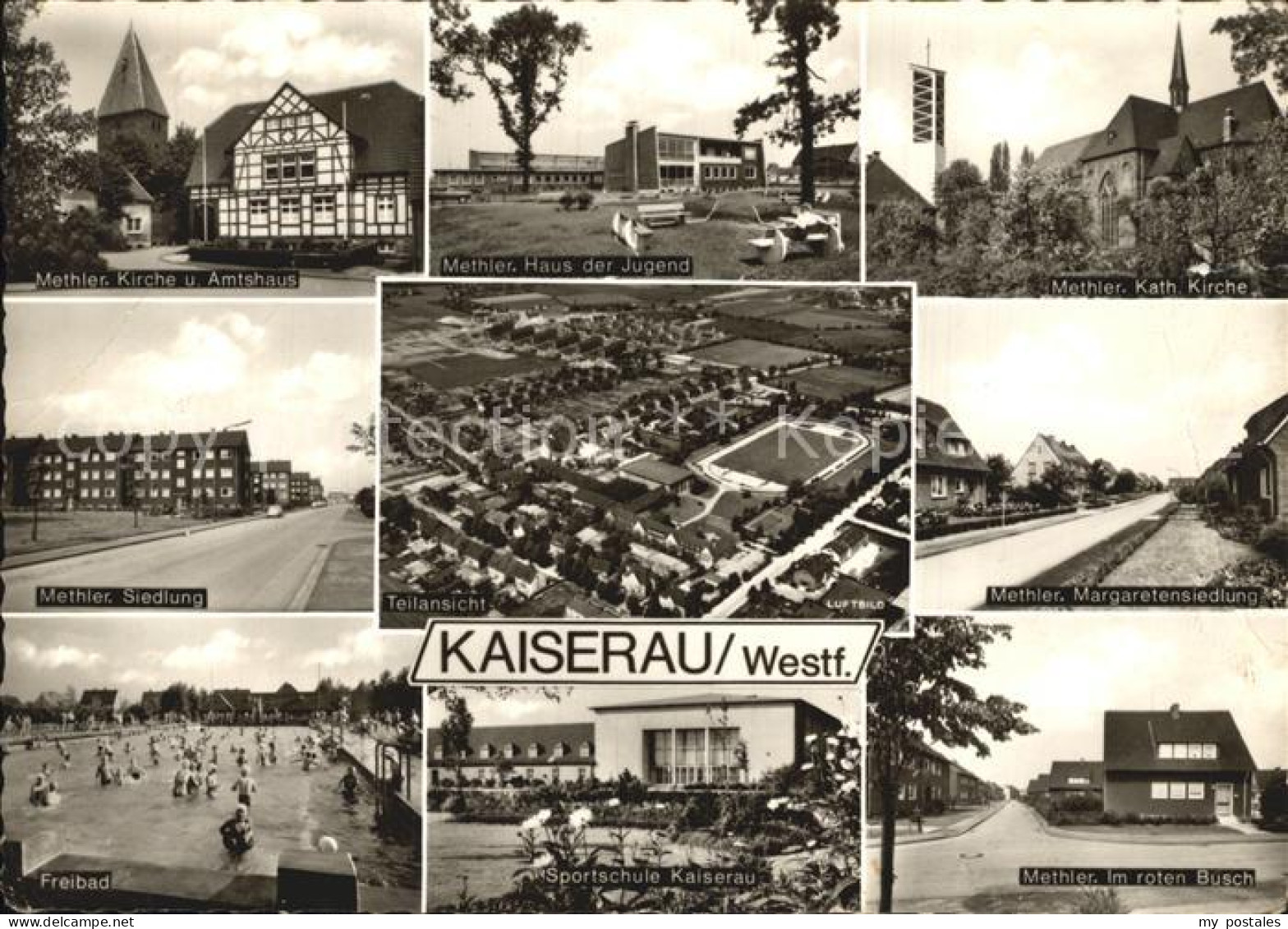 72444263 Kaiserau Kamen Haus Der Jugend Freibad Sportschule  Kaiserau Kamen - Kamen