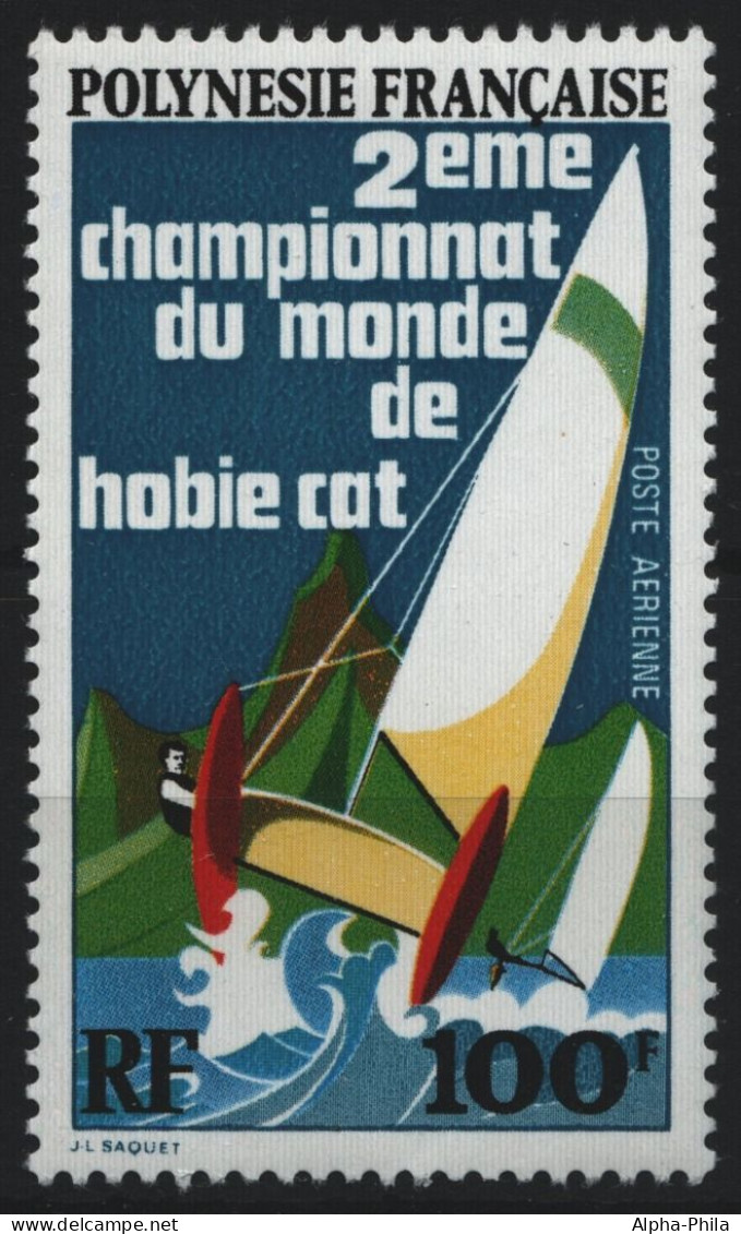 Franz. Polynesien 1974 - Mi-Nr. 185 ** - MNH - Katamaransegeln - Neufs