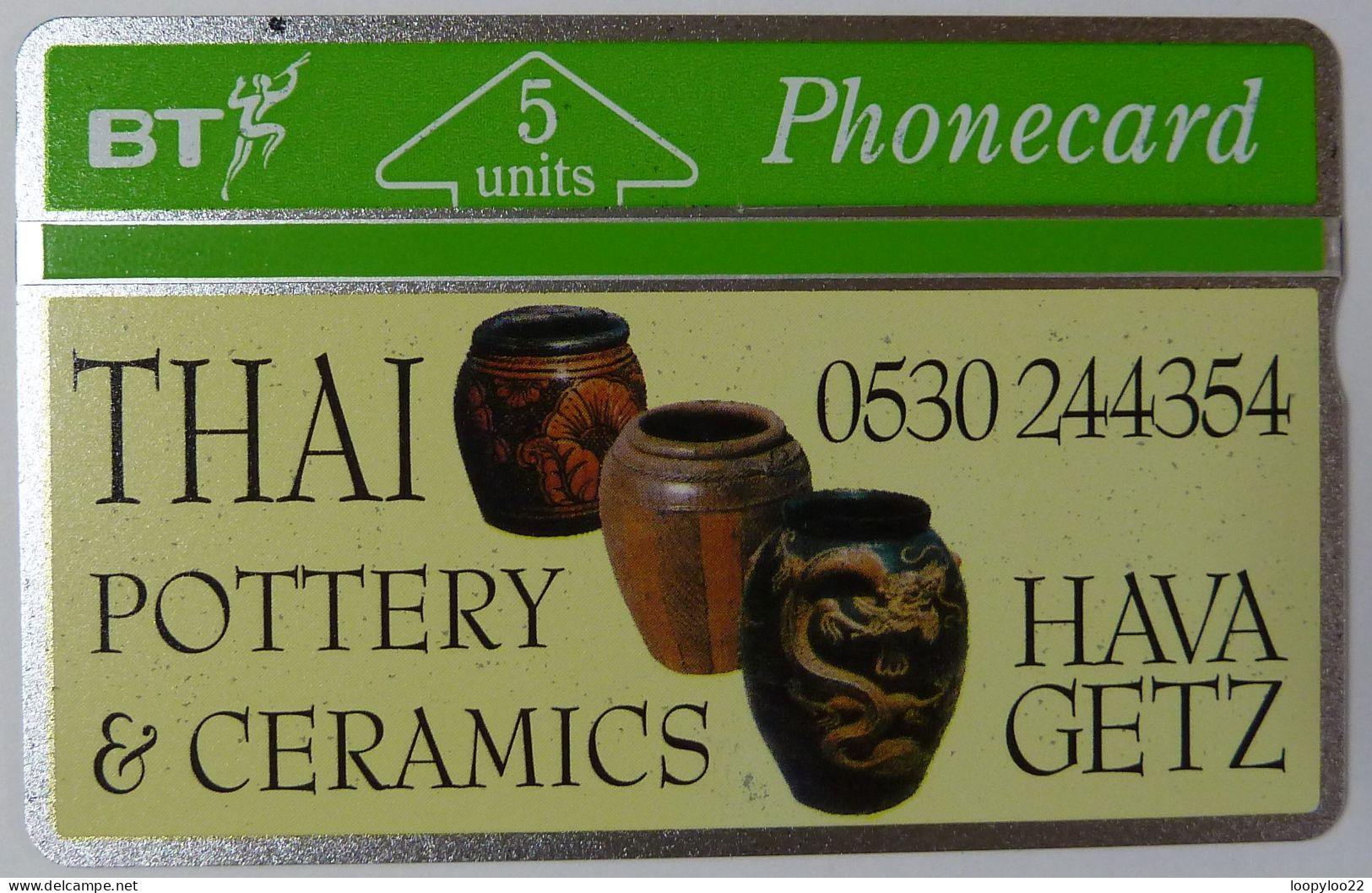 UK - Great Britain - Landis & Gyr - BTP066 - Thai Pottery - 241C - 500ex - Mint - BT Promotie