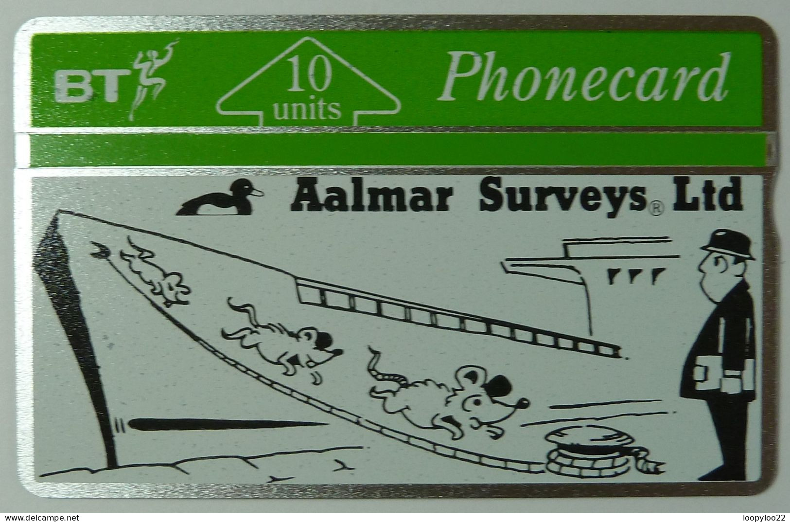 UK - Great Britain - Landis & Gyr - BTP069 - Aalmar Surveys - Rope - 262H - 3768ex - Mint - BT Promotie