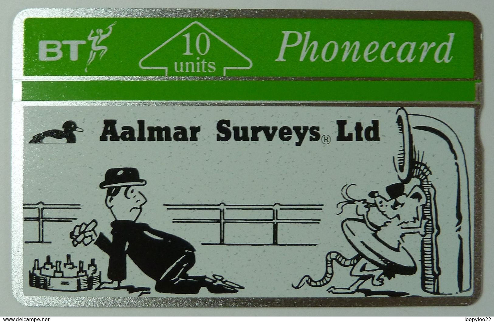 UK - Great Britain - Landis & Gyr - BTP070 - Aalmar Surveys - Lifebelt - 262H - 4200ex - Mint - BT Promozionali