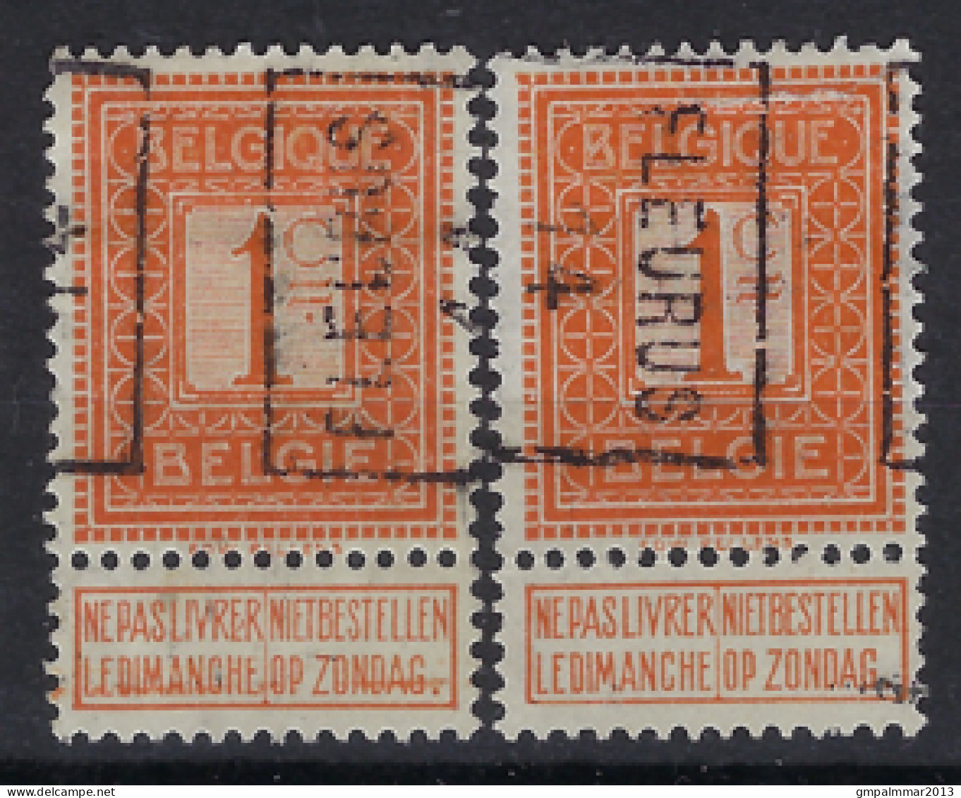 PELLENS Nr. 108 Voorafgestempeld Nr. 2278 A + B   FLEURUS 14 ; Staat Zie Scan ! LOT 264 - Rollenmarken 1910-19